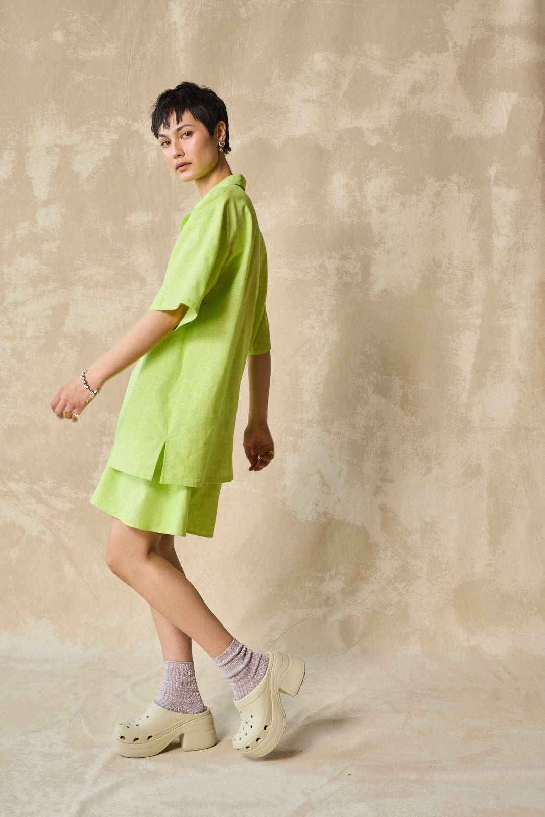 Culotte Short (Lime)