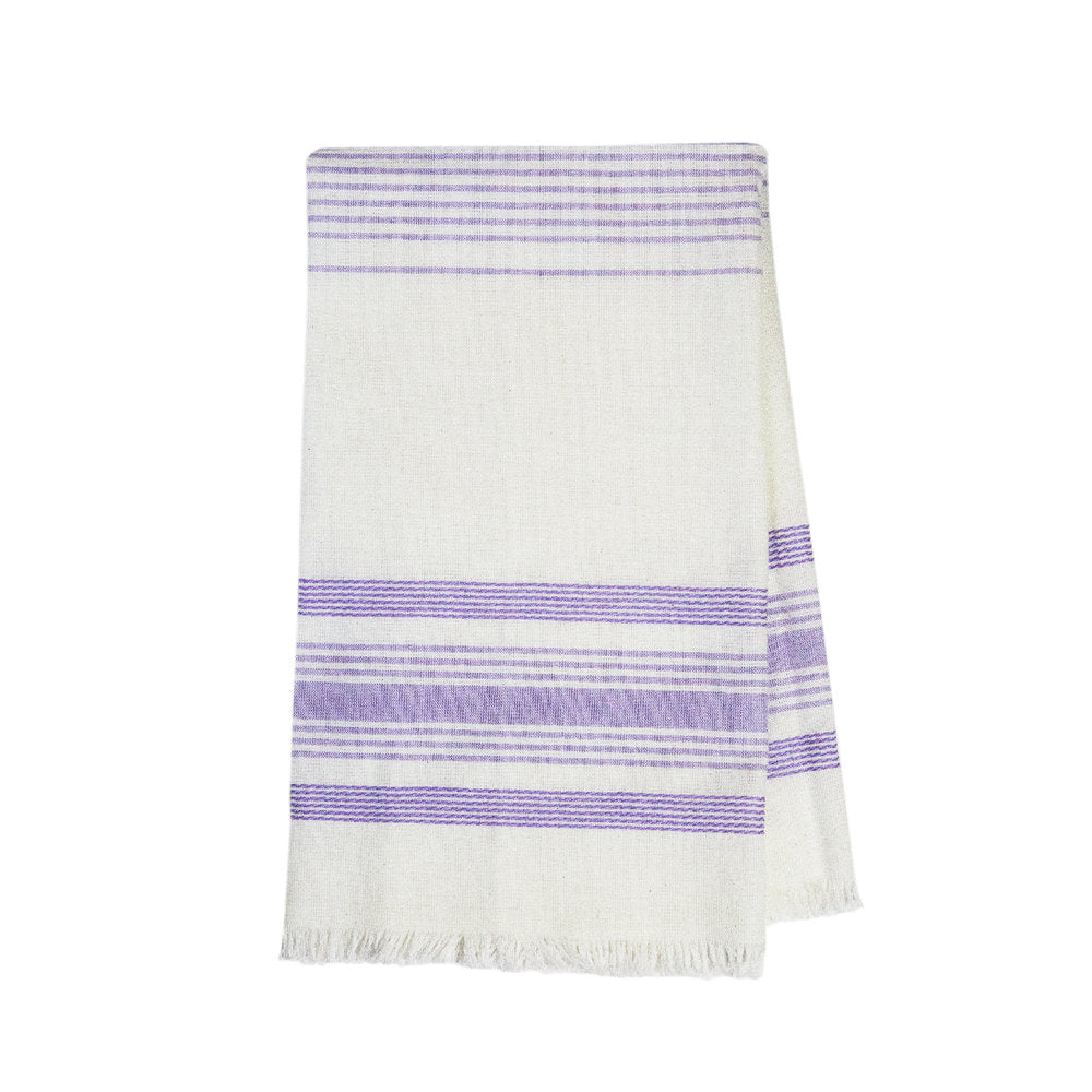 Kitchen Towel (White & Lilac)