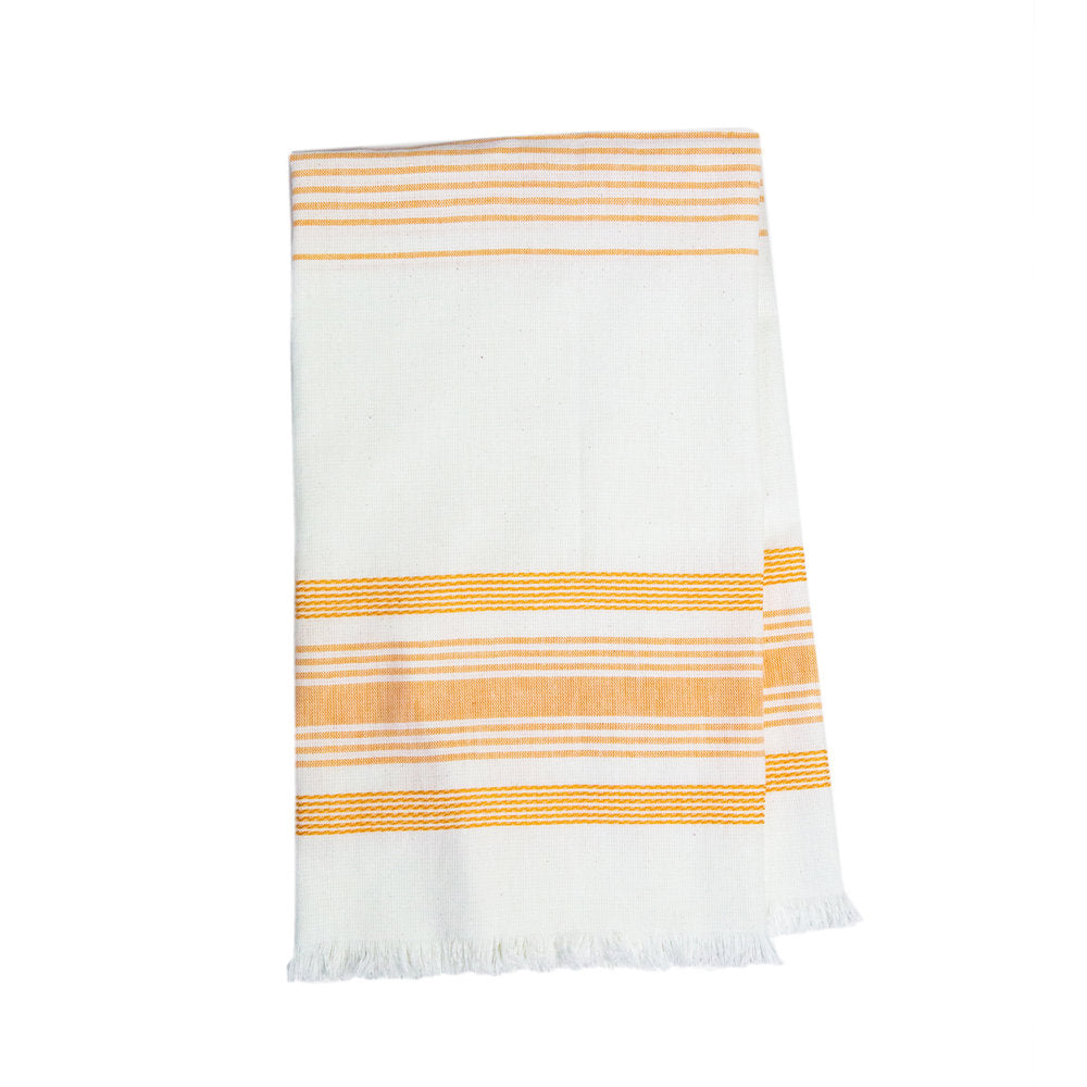 Kitchen Towel (White & Orange)