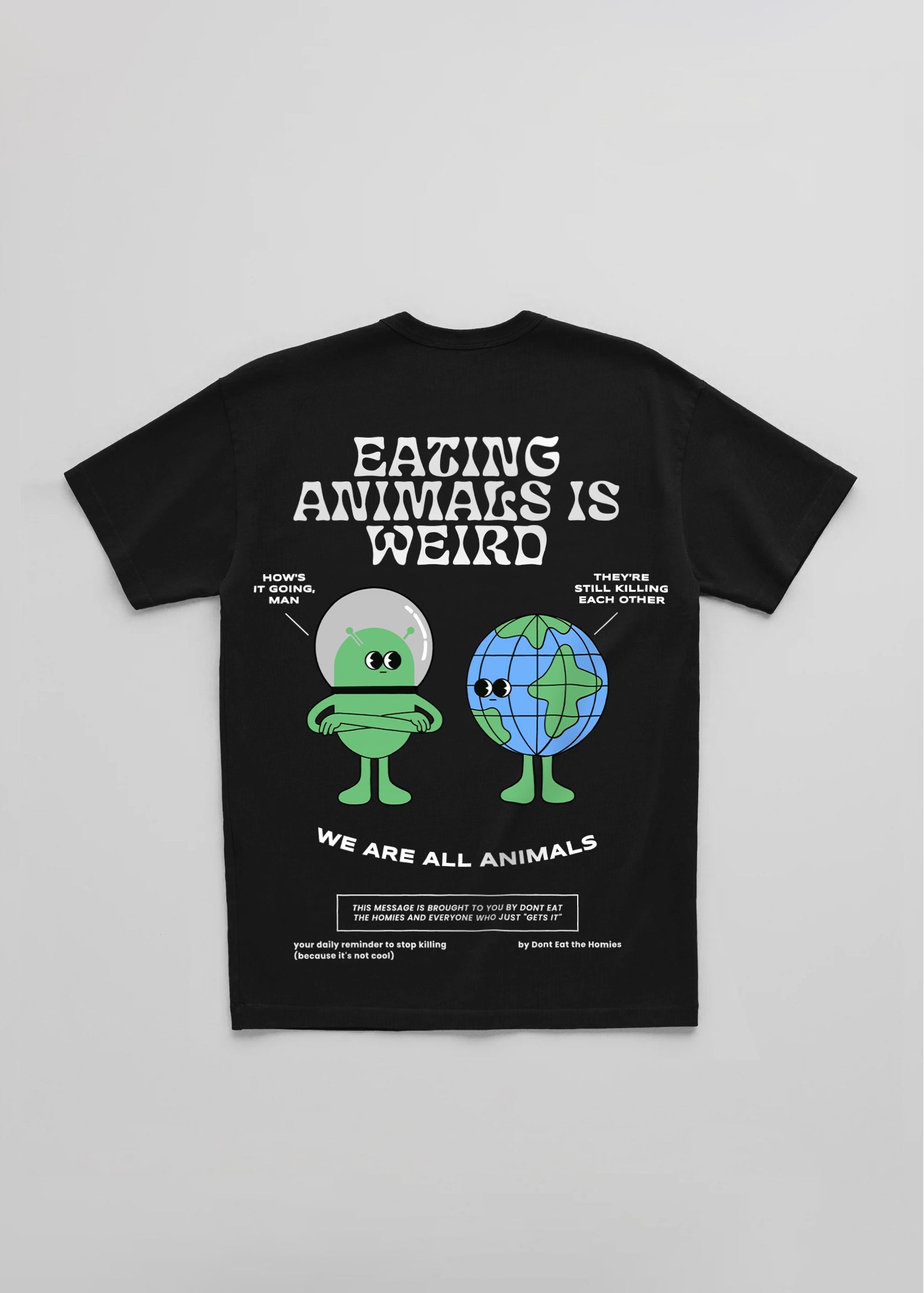 EATING ANIMALS IS WEIRD