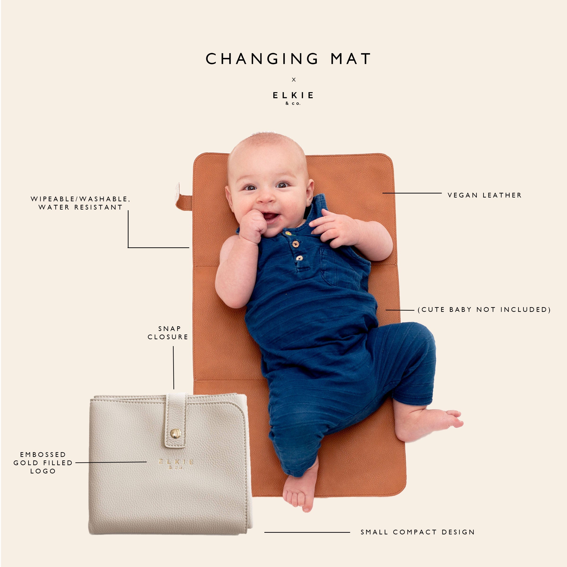 Changing Mat (Camel)
