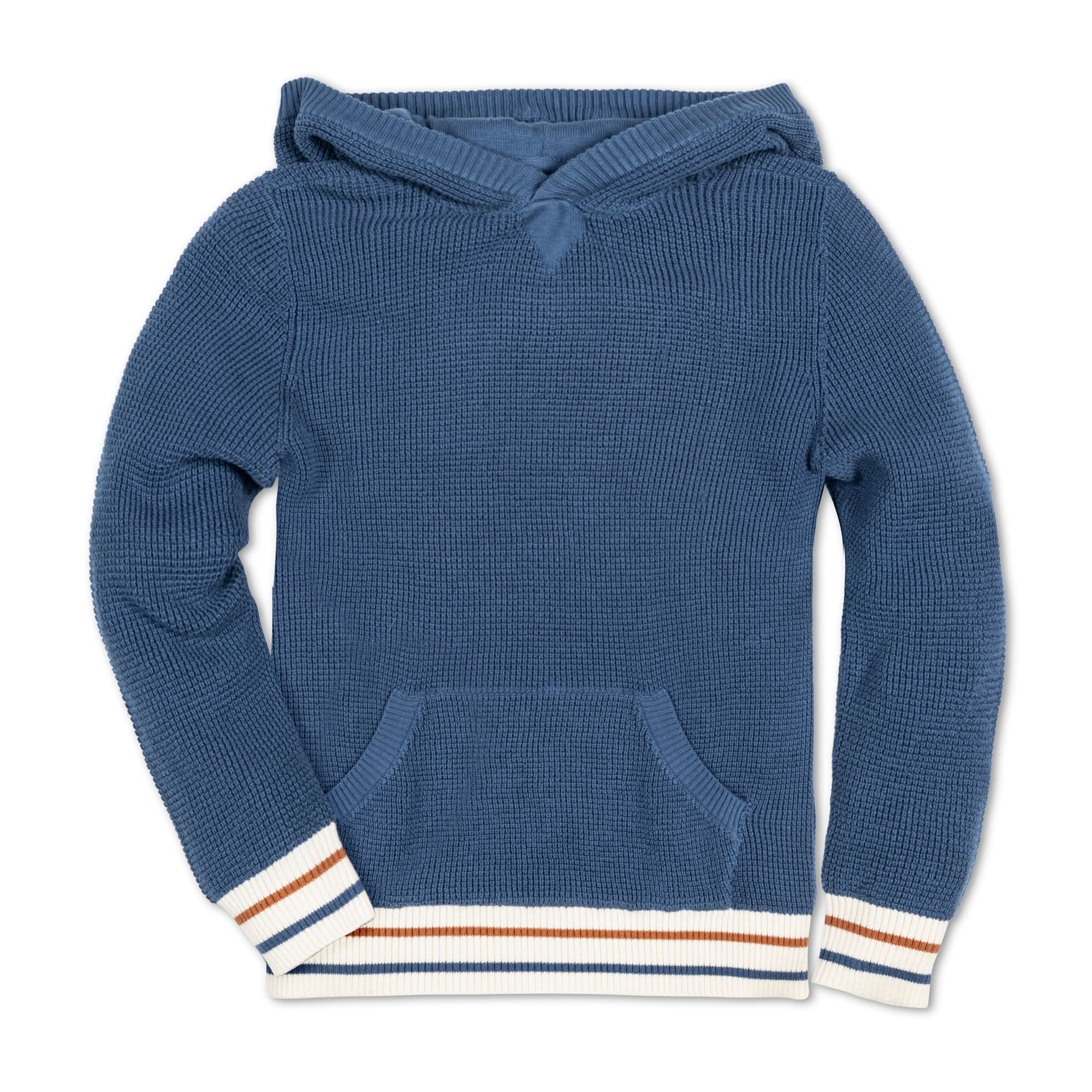Kanga Sweater Hoodie (Dark Blue)