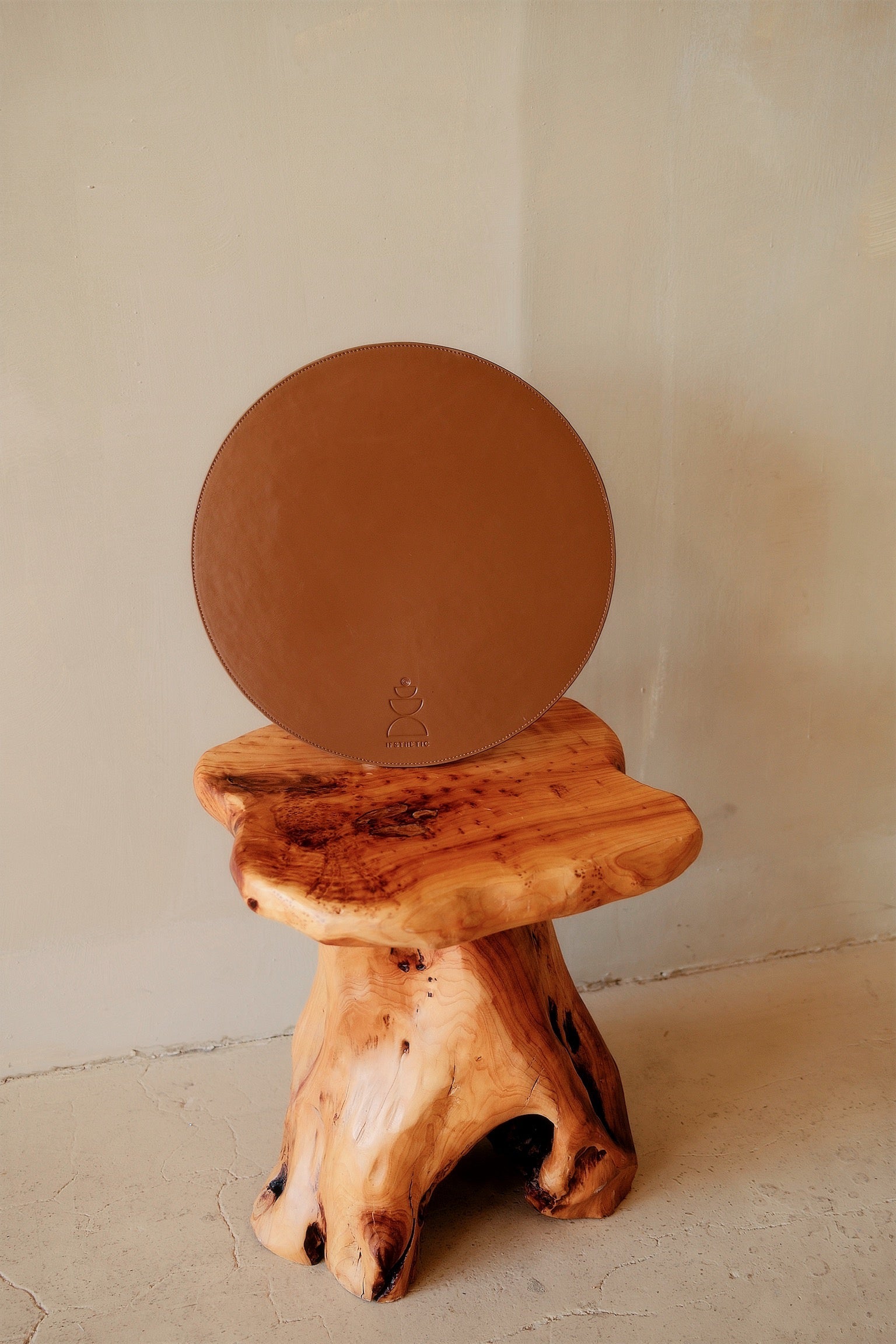Halo Serving Tray (Tree Bark)