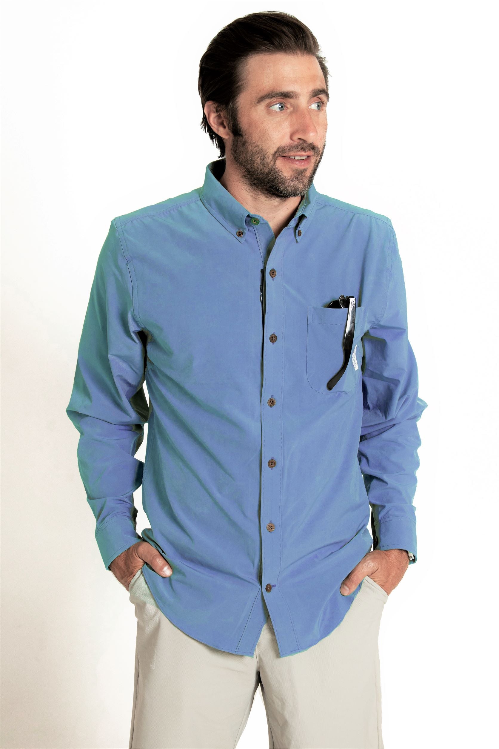 Pettengill Shirt (Infinity Blue)