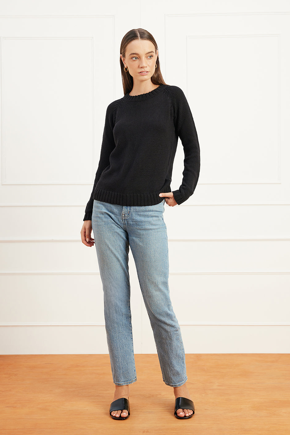 Sloane Crewneck (Black)