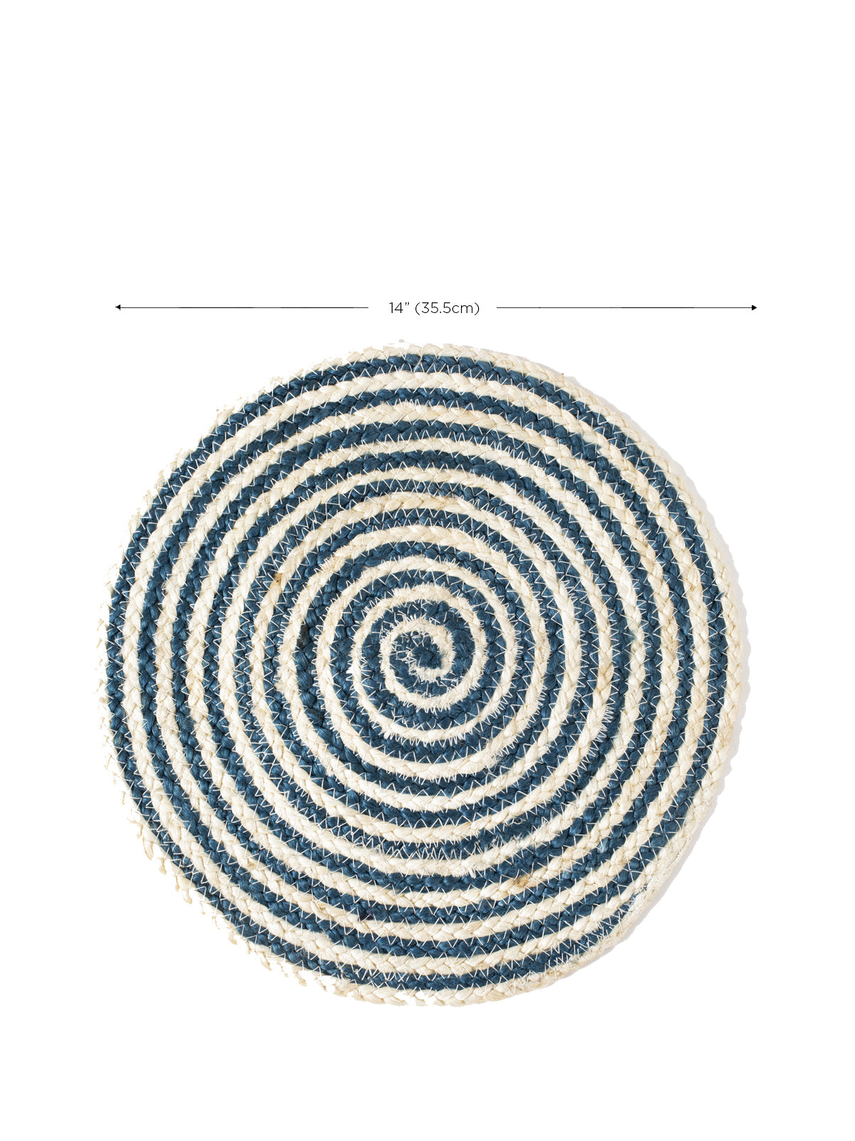 Kata Blue Spiral Placemat (Set of 4)