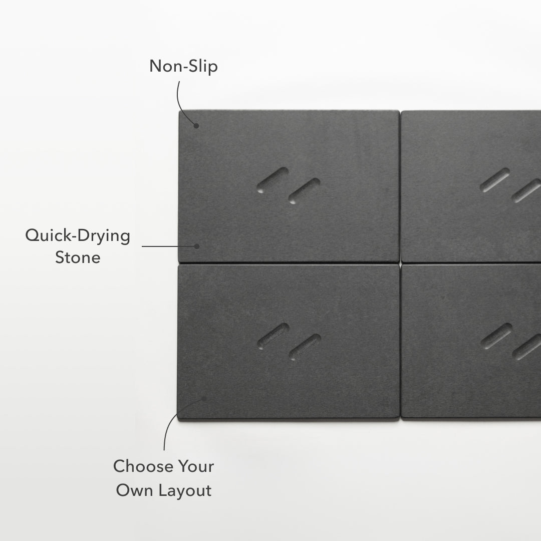 non-slip quick-drying stone that can be customizable