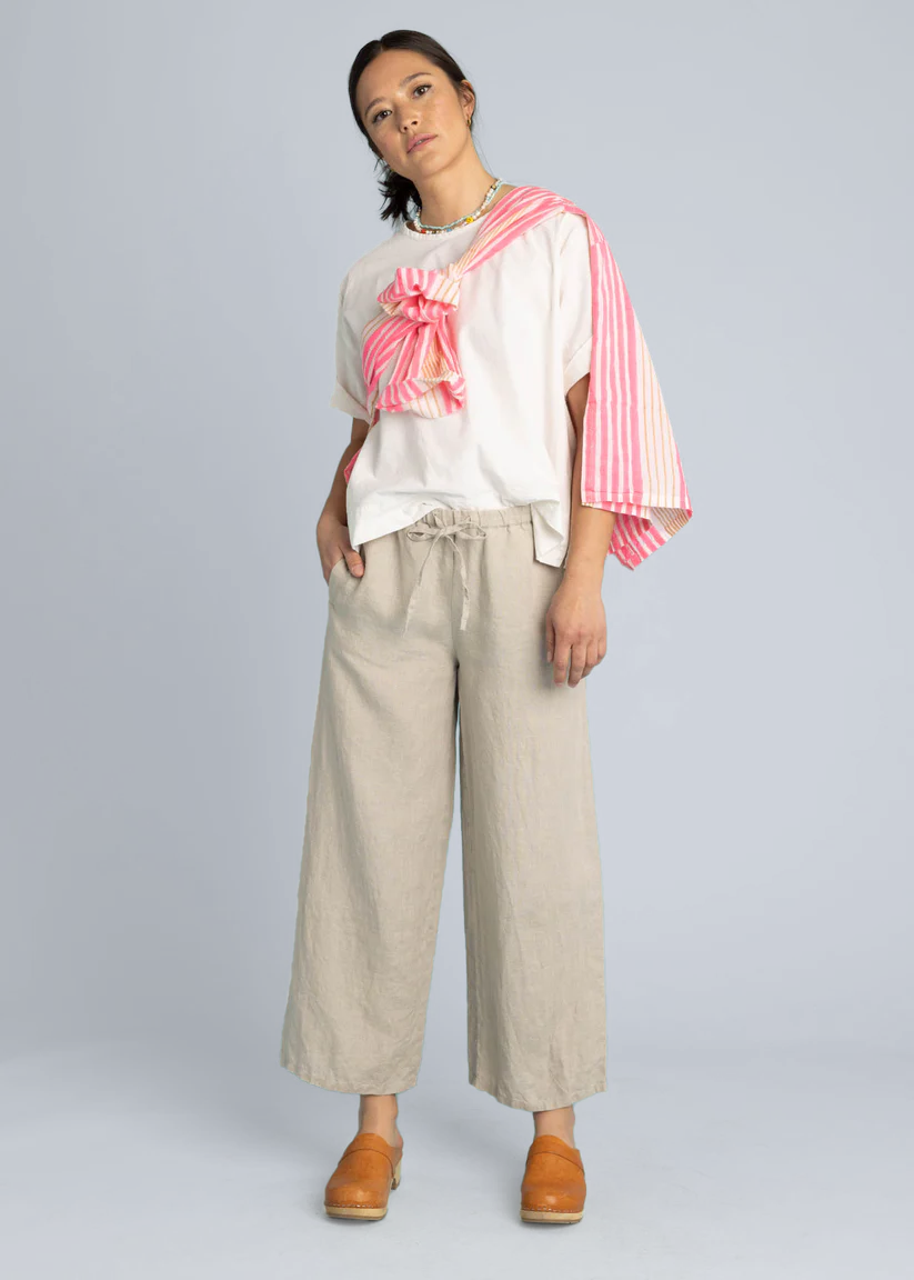 Shore Pant (Linen Natural Flax)