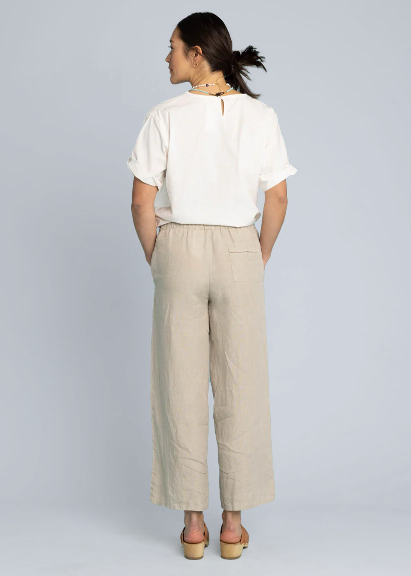 Shore Pant (Linen Natural Flax)