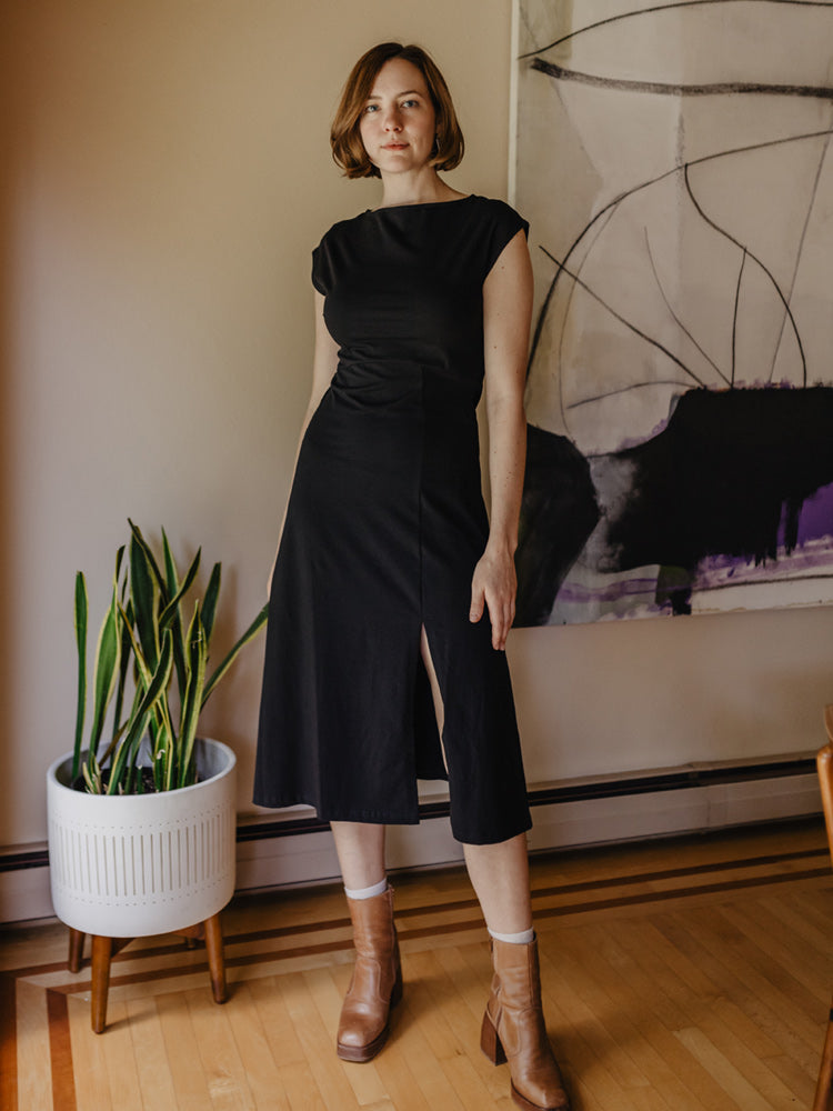 Elise Sheath Dress (Black)