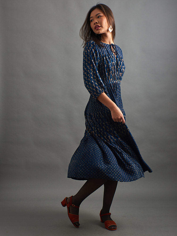 Adriana Dress (Midnight Floral Mix)