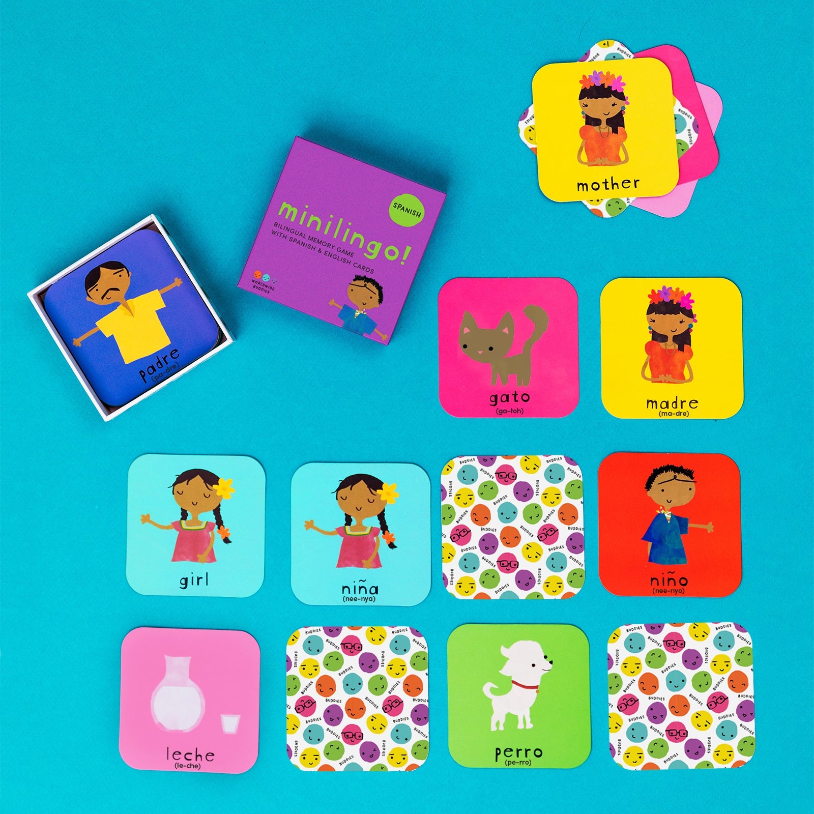Minilingo Flashcards (English/Spanish)
