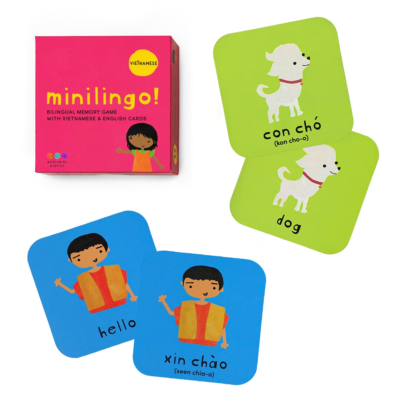 Minilingo Flashcards (English/Vietnamese)