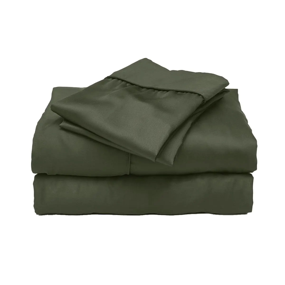 CleanBamboo® Signature Sateen Sheet Set (Moss)