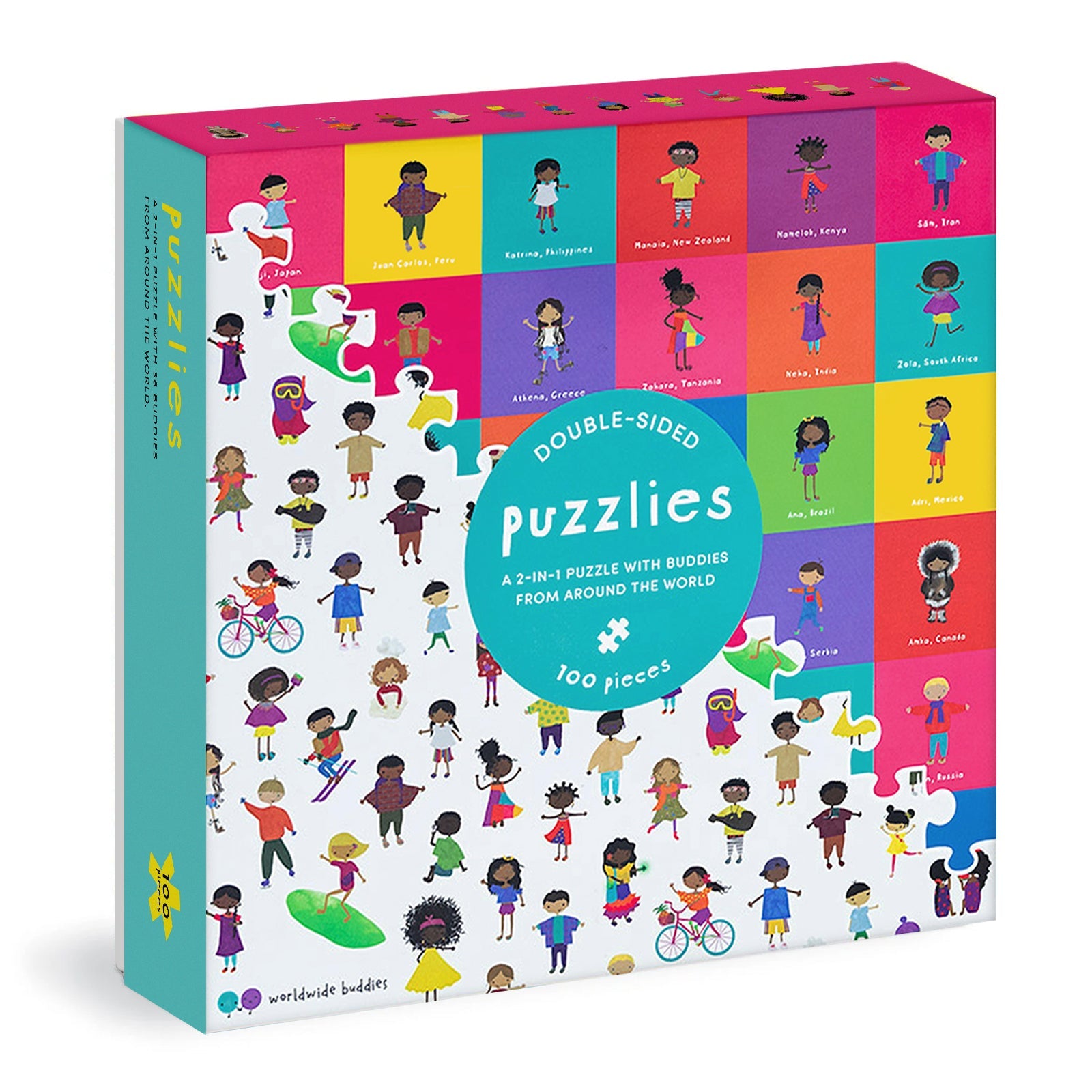 Puzzlies Double-Sided Puzzle