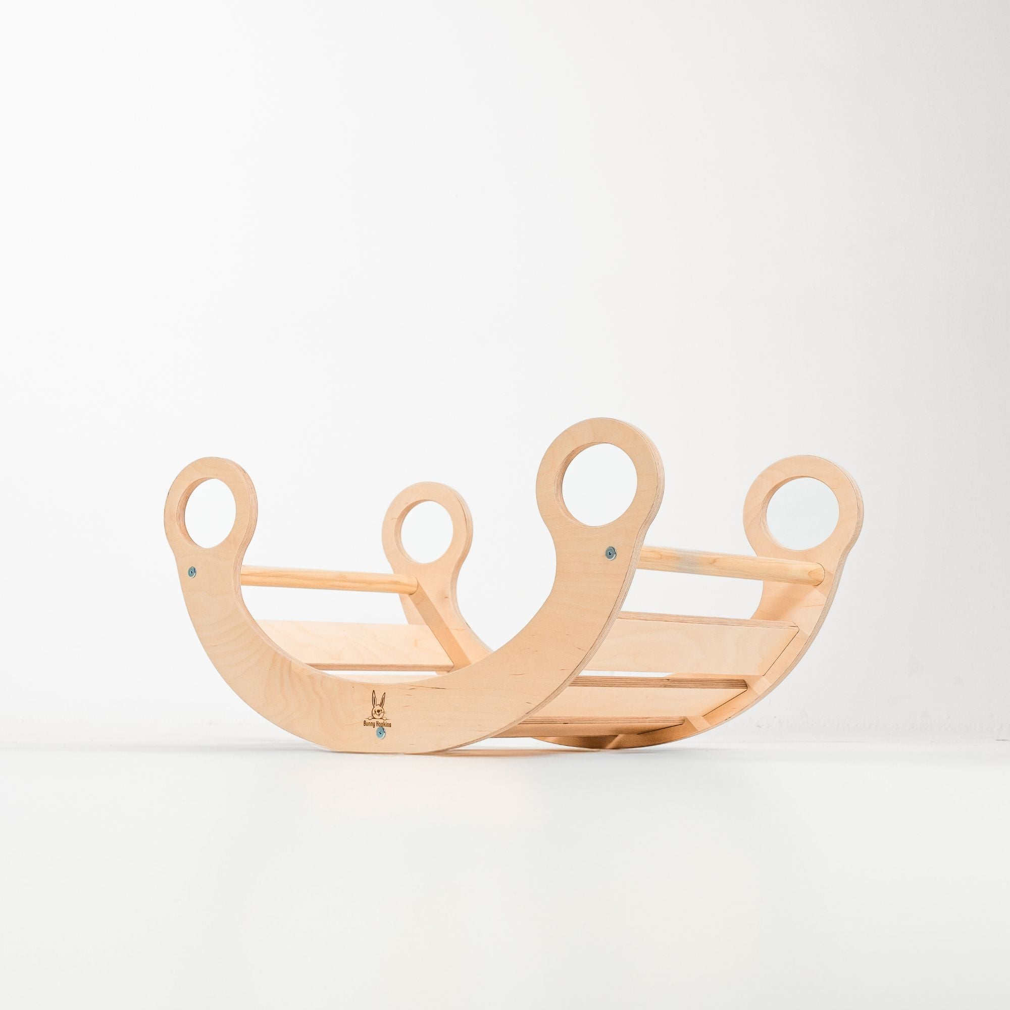 Rocker climber arch enhancing kids' development