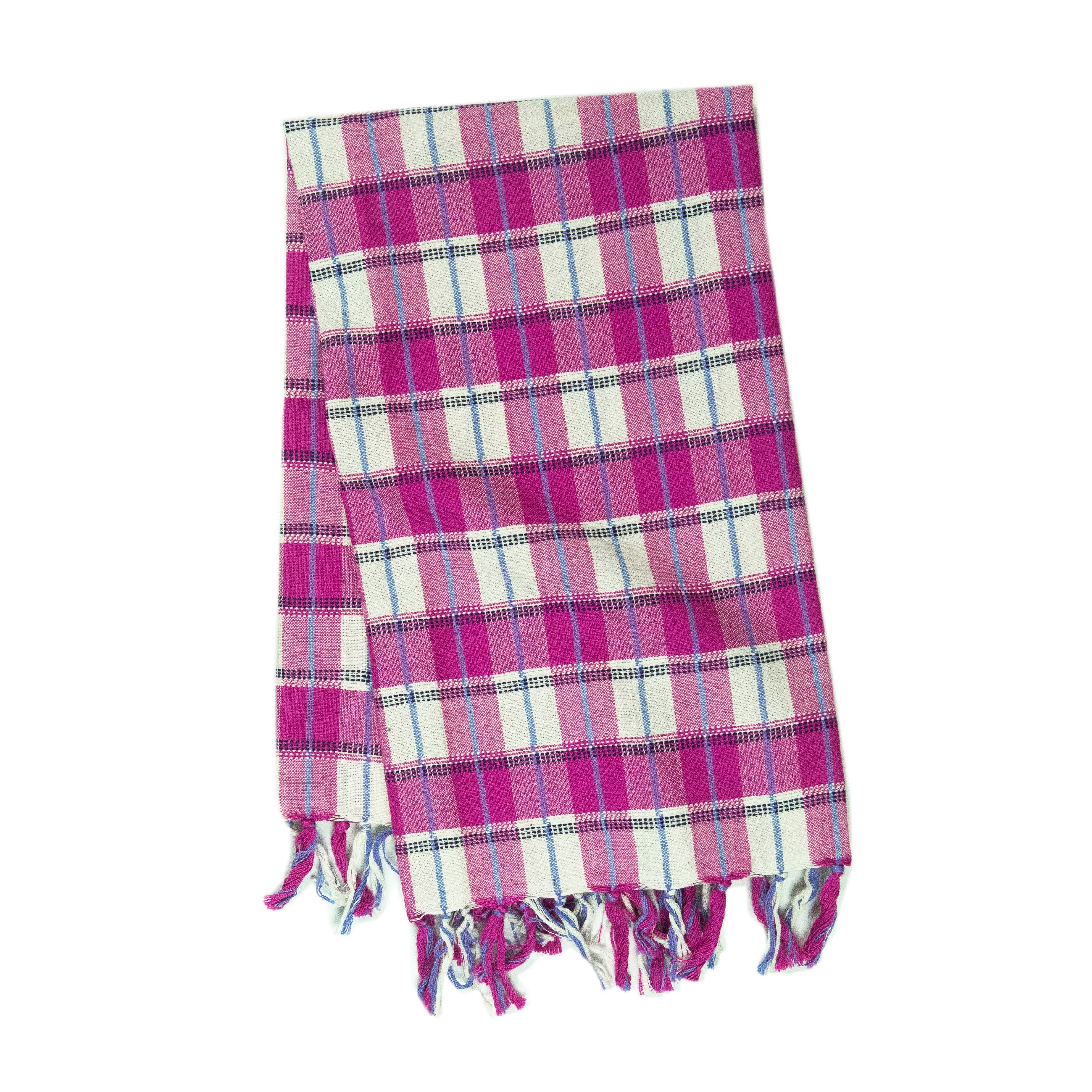 Kitchen Towel (Gingham Pink & White)