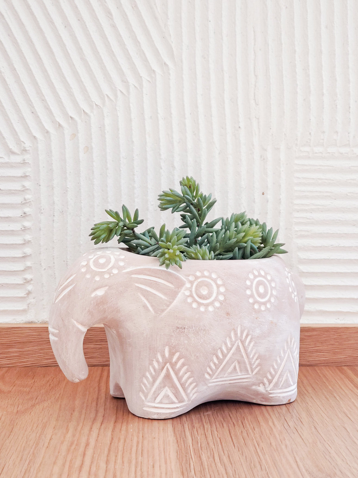 Terracotta Pot (Folk Elephant)