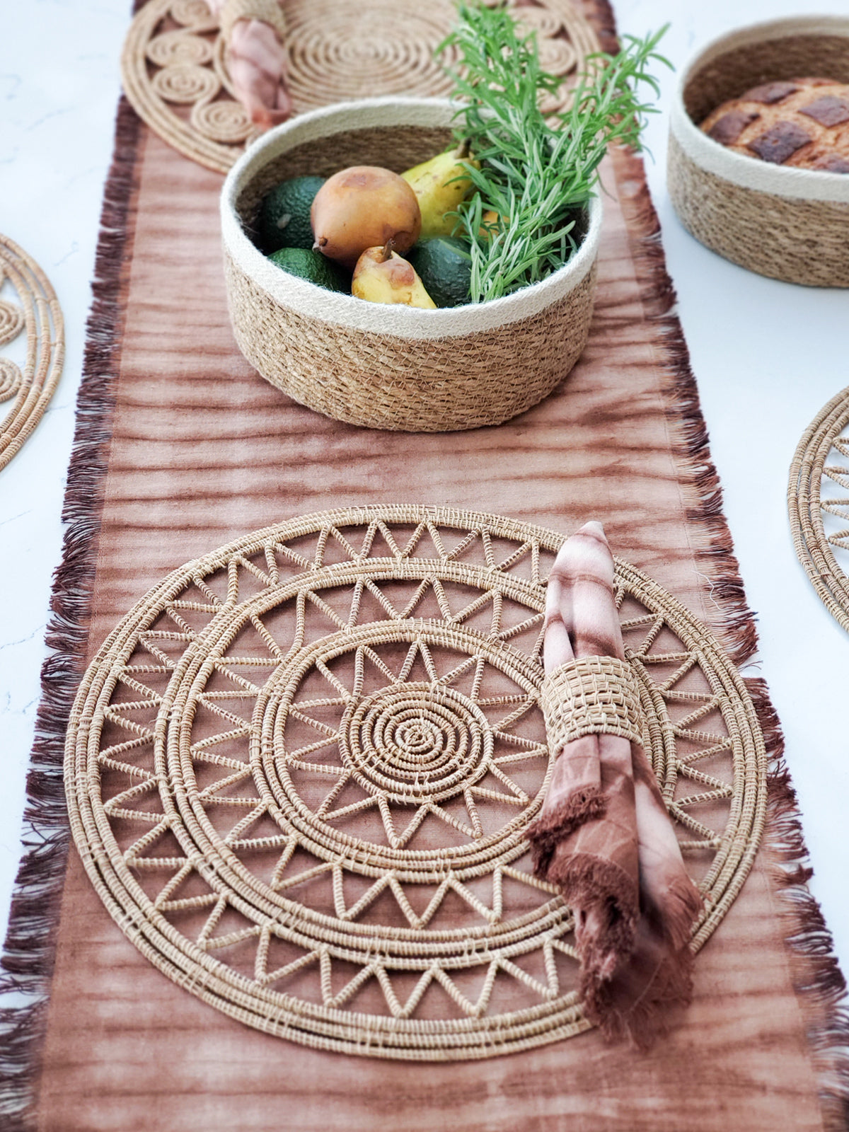 Roda Woven Placemat Set of 2 (Natural)