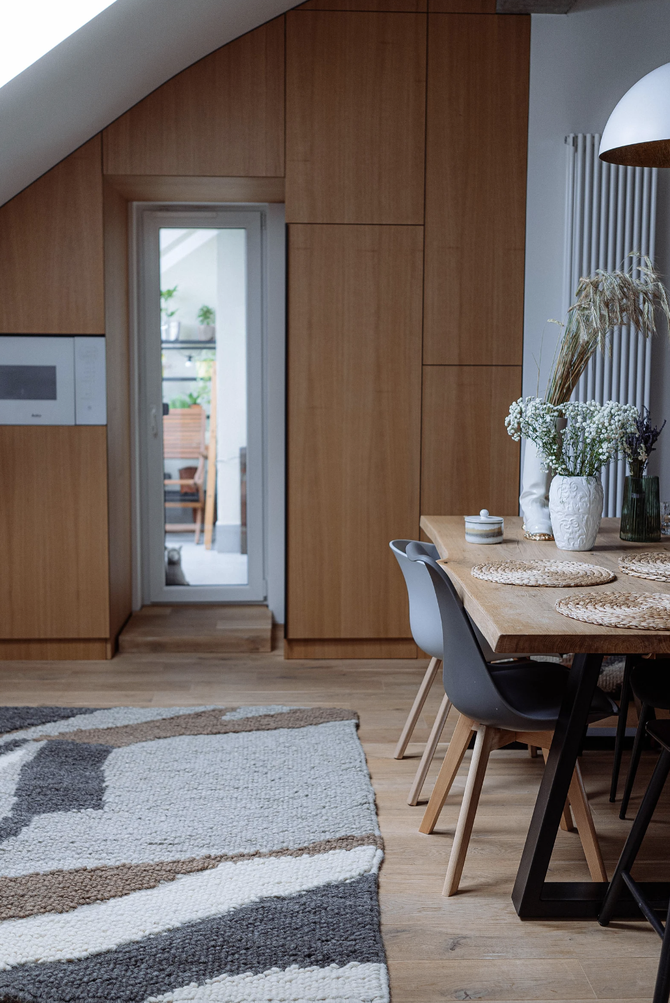 Wool Area Rug (Stone)