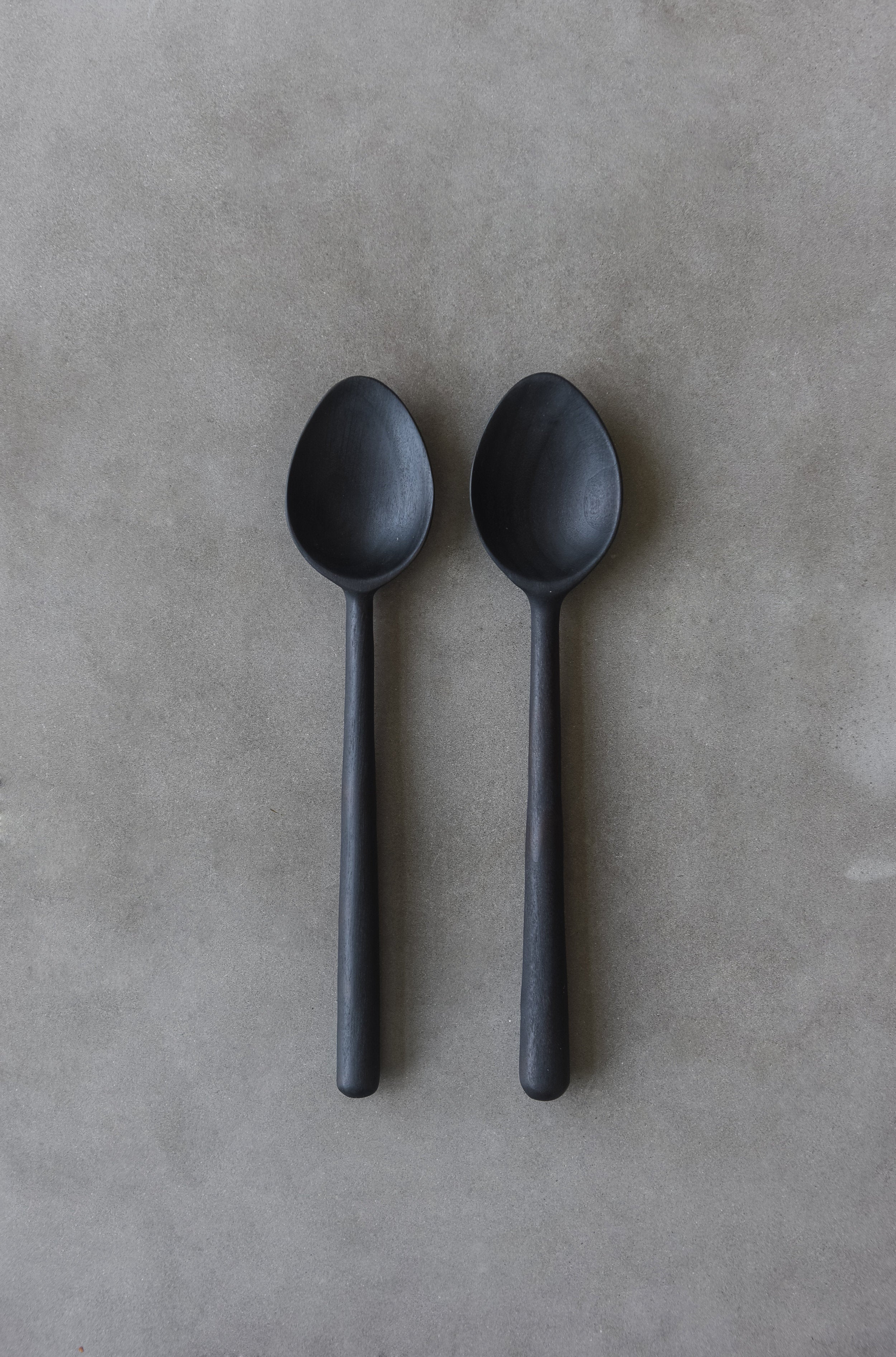 Wooden Spoon with Straight Handle