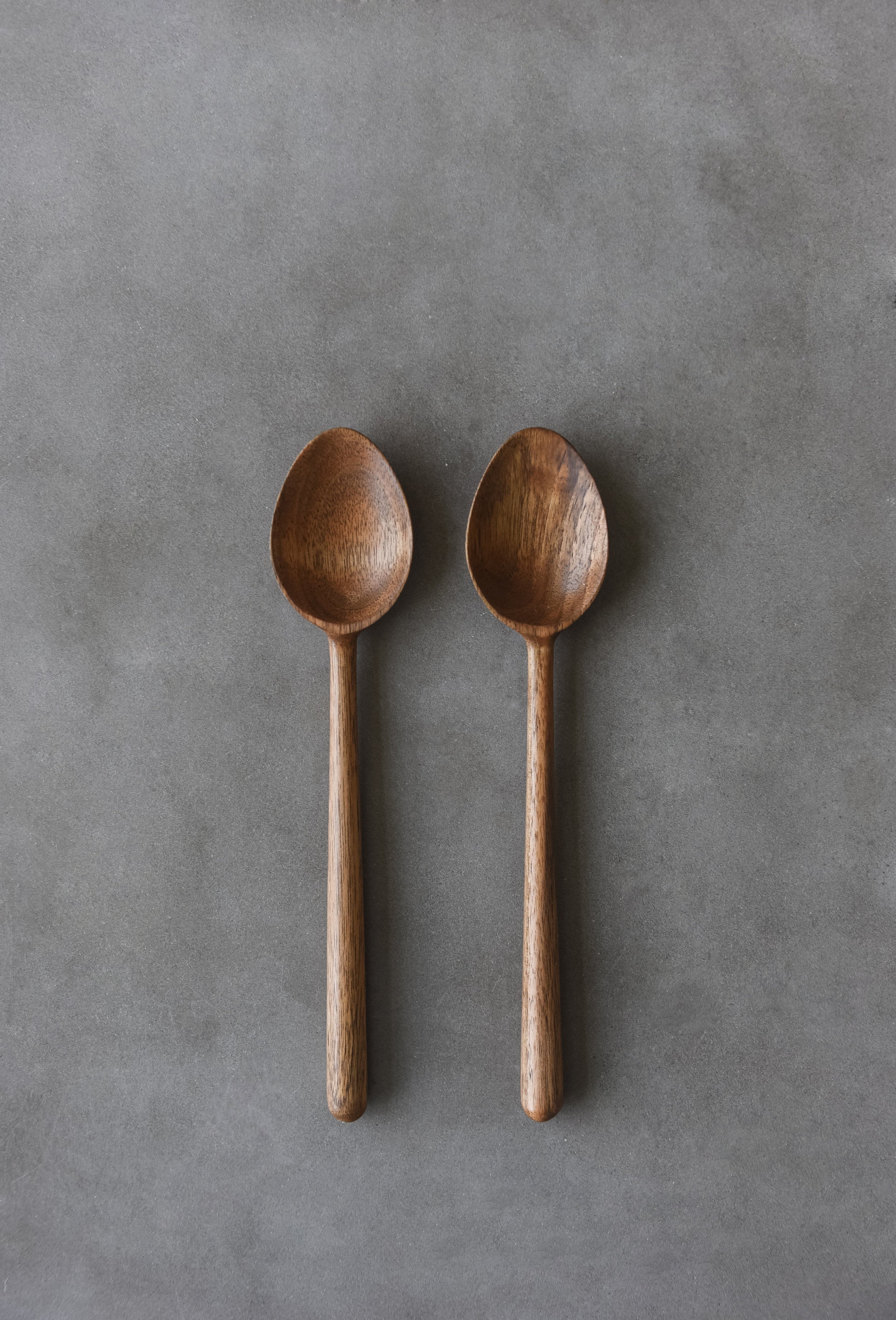 Wooden Spoon with Straight Handle