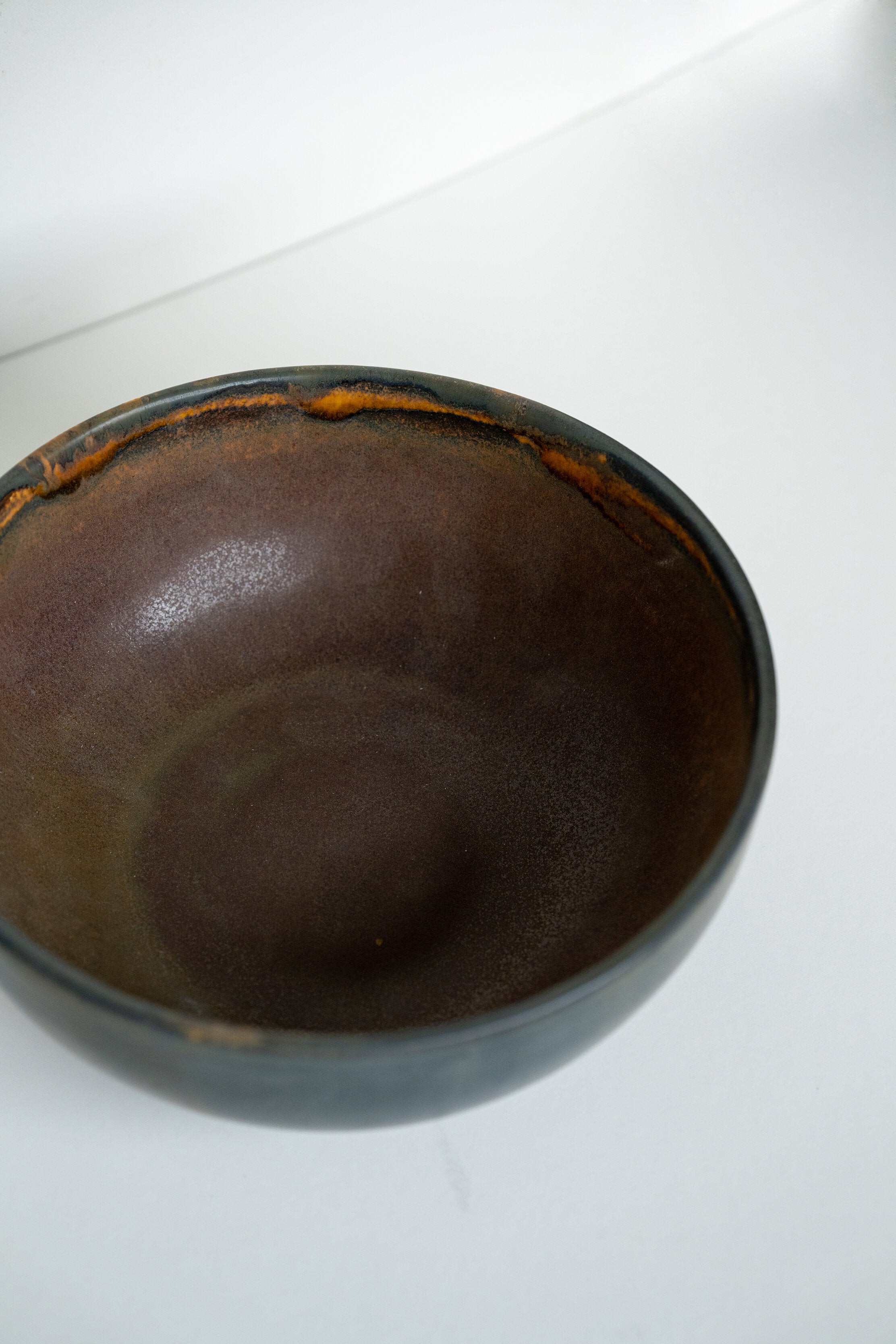 Stoneware Salad Serving Bowl (Rust)