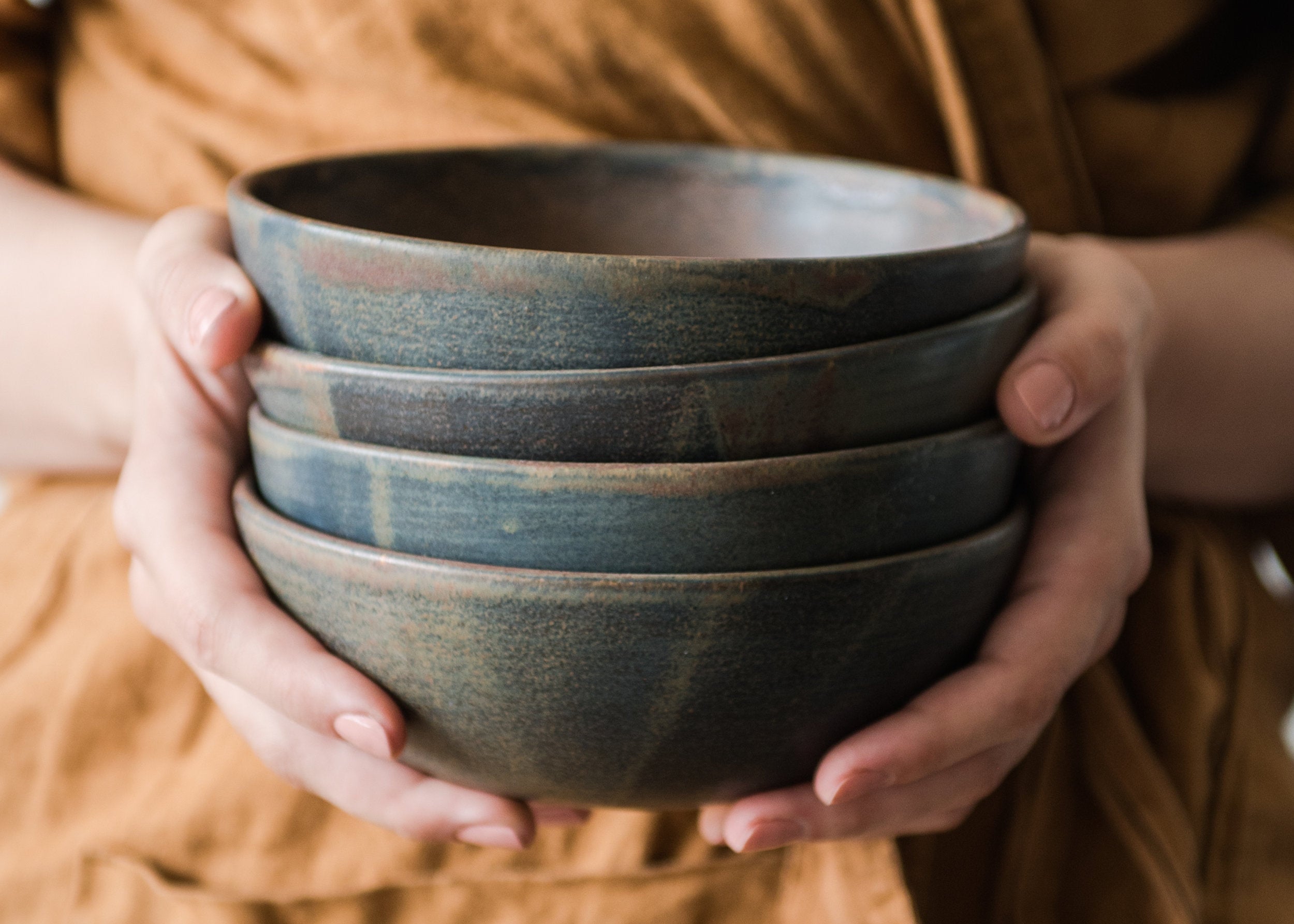 Stoneware Everyday Bowl (Rust)
