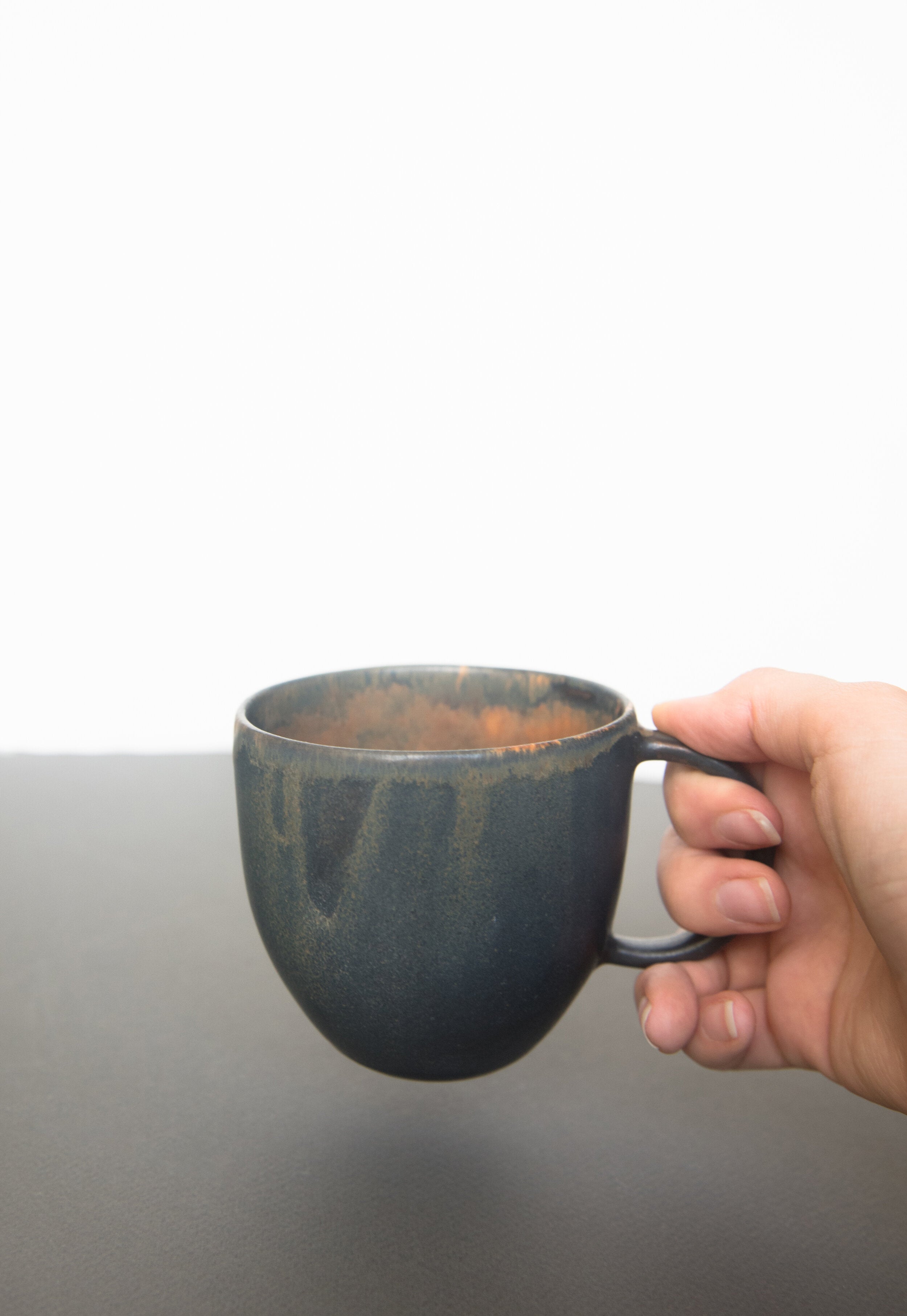 Stoneware Coffee Mug (Rust)