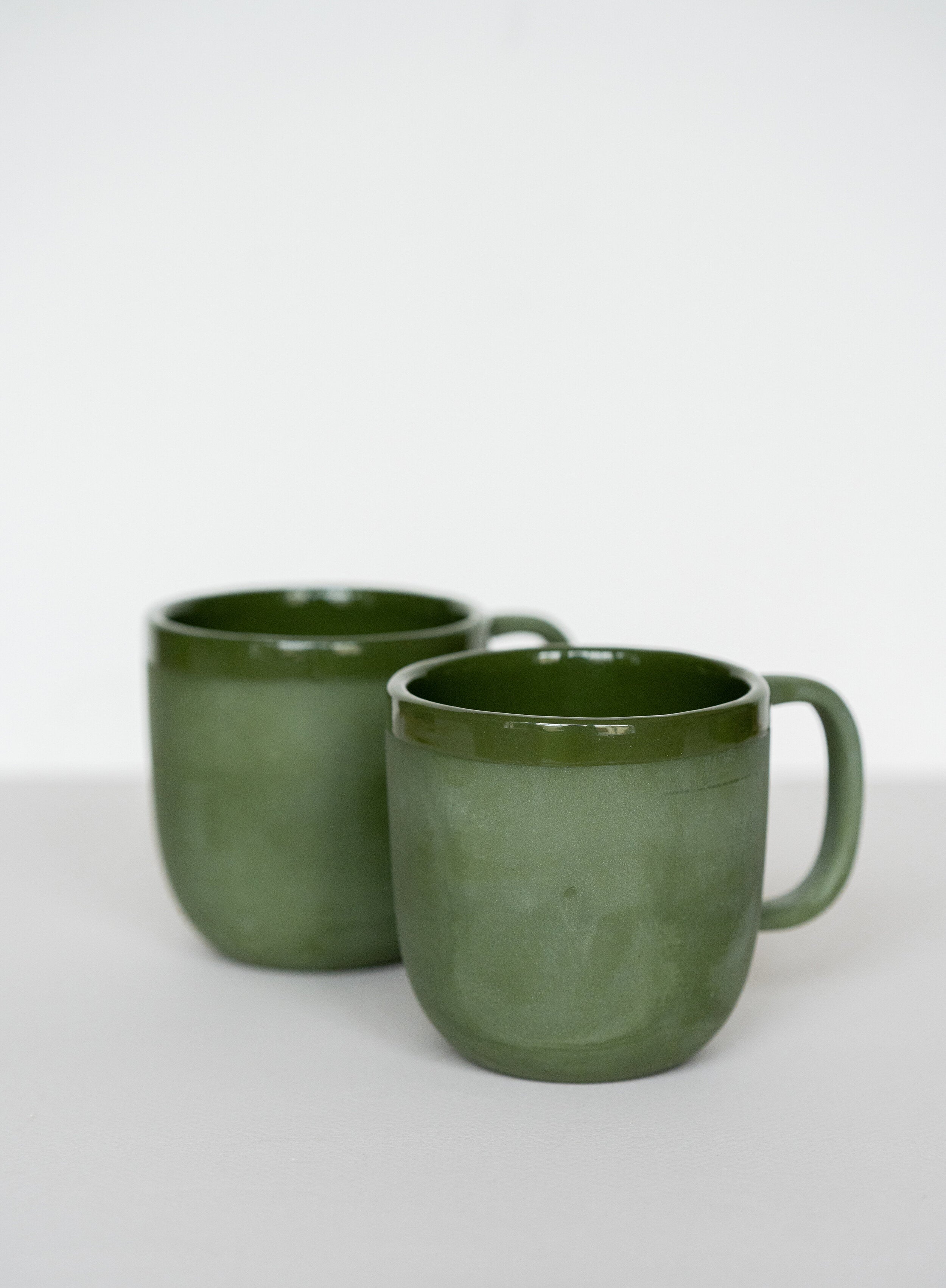 Porcelain Coffee Mug (Green)