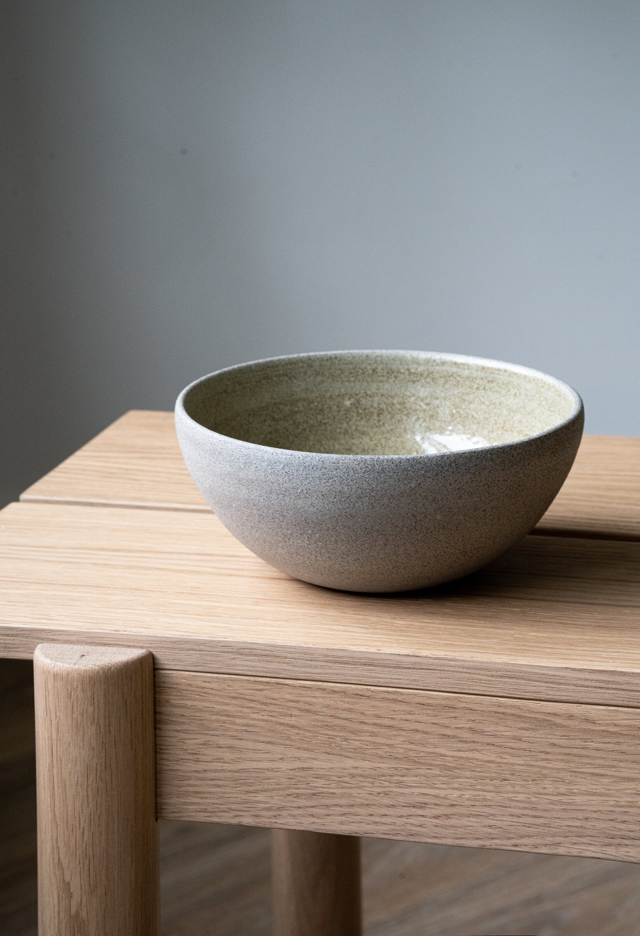 Stoneware Everyday Bowl (Concrete)