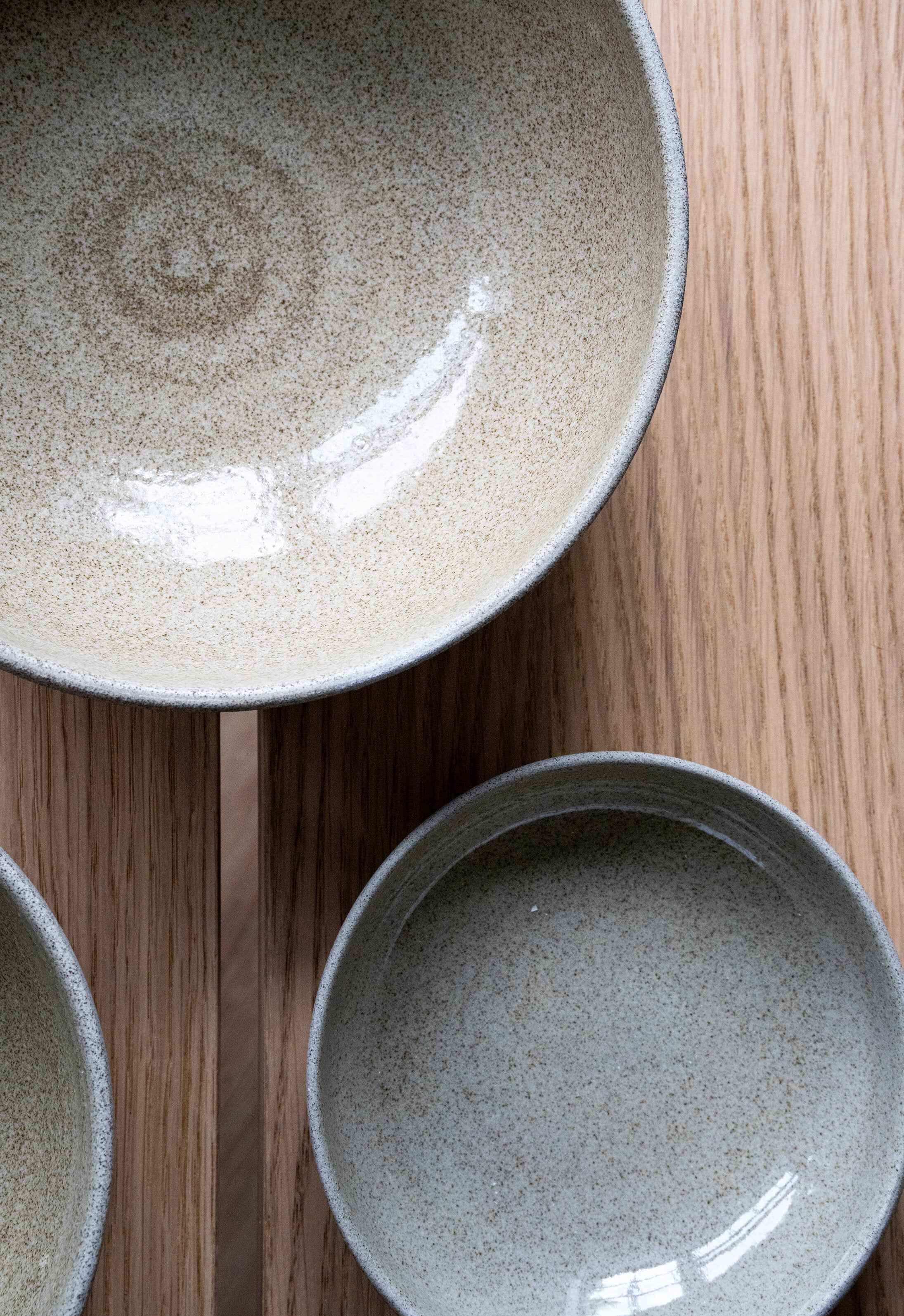 Stoneware Nesting Bowl Set (Concrete)