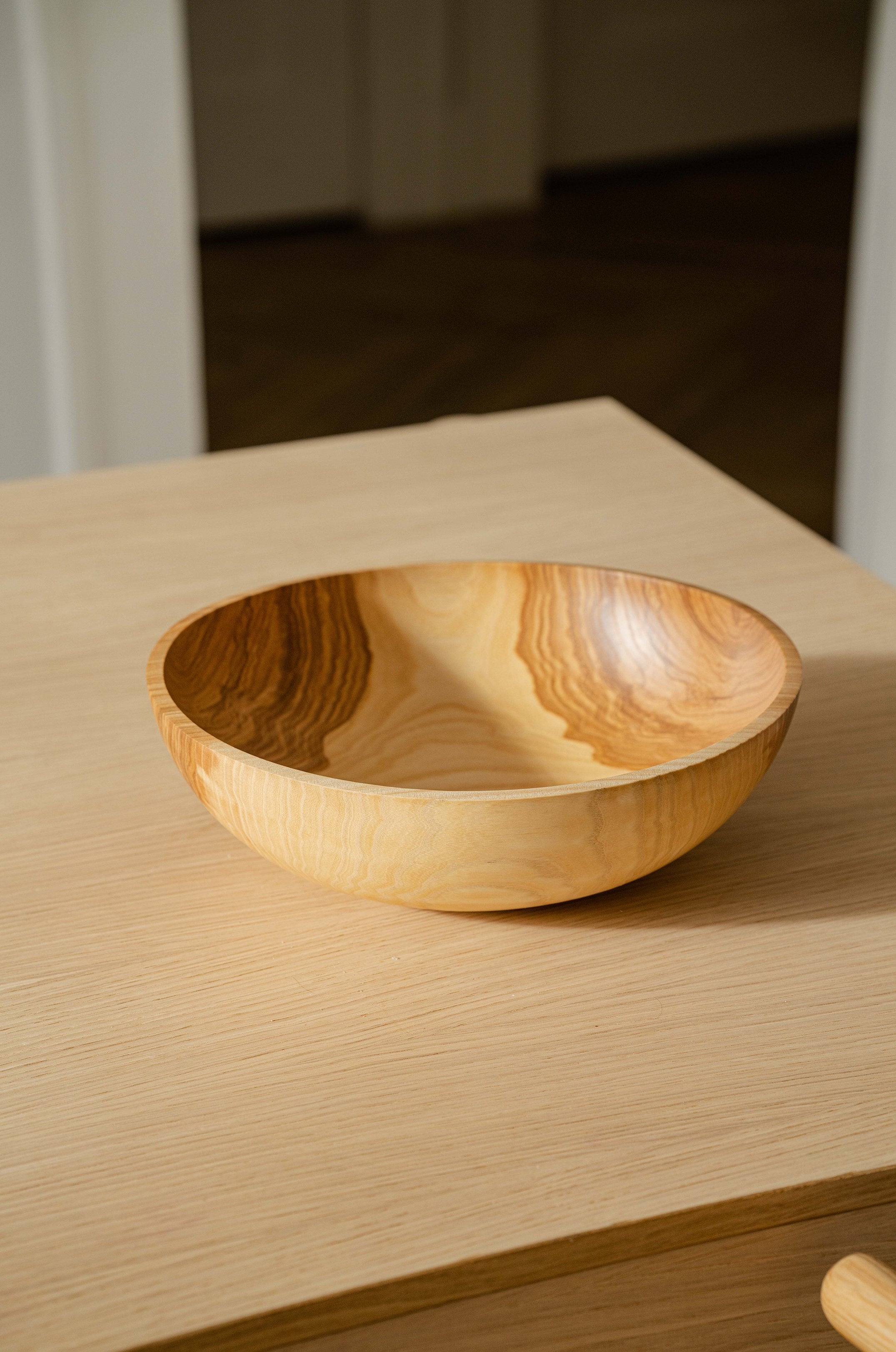Ash Wood Nesting Bowl Set
