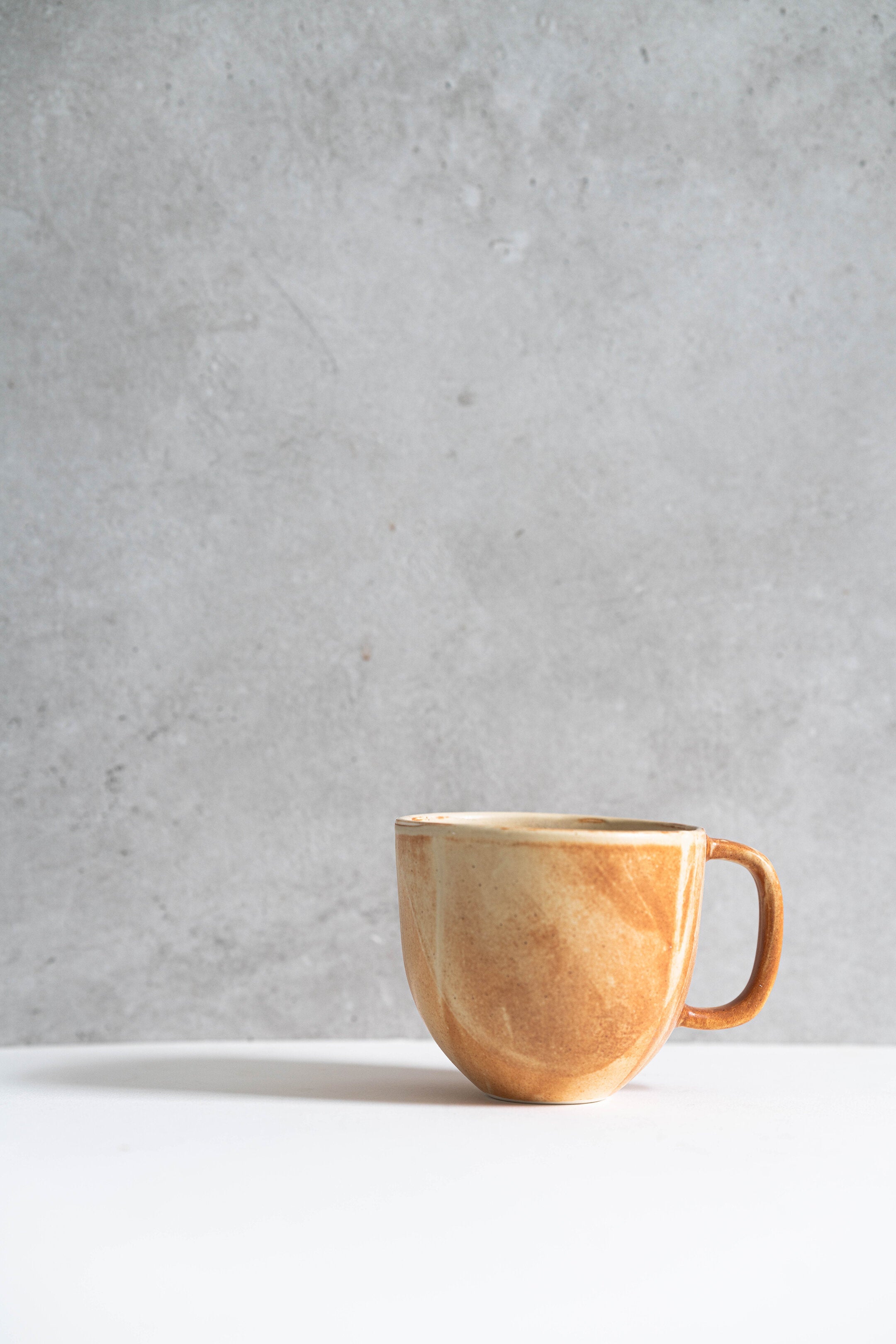 Matte Stoneware Coffee Mug (Beige)