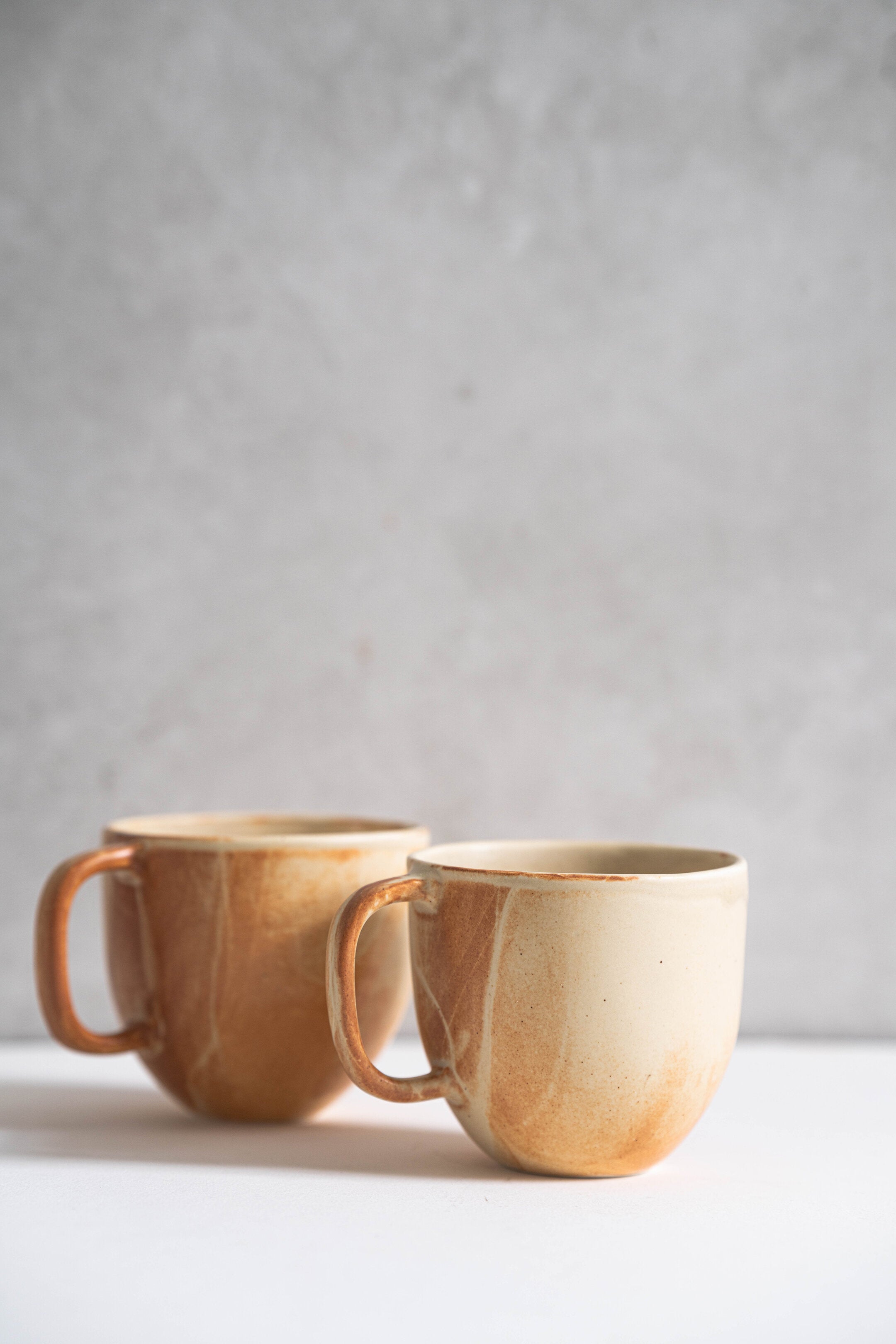 Matte Stoneware Coffee Mug (Beige)
