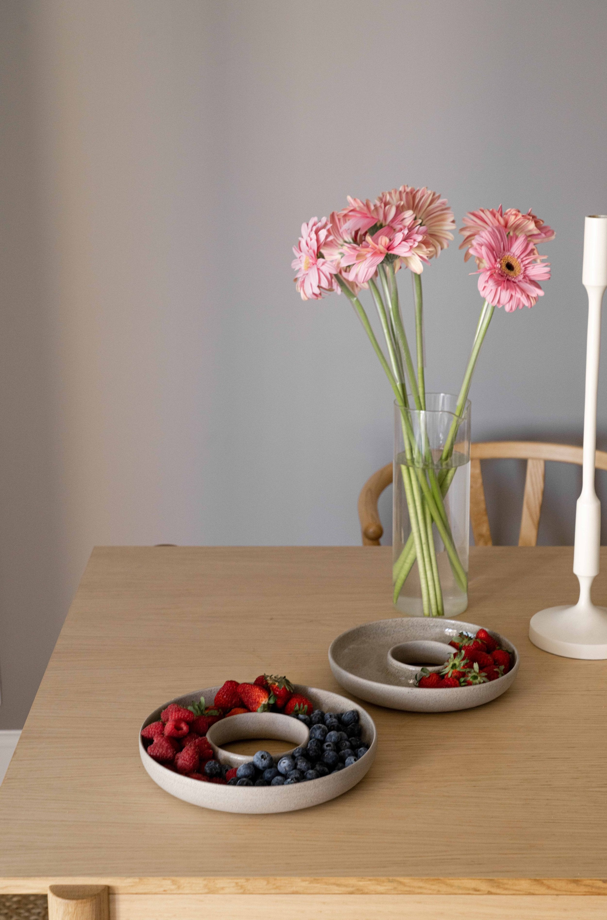 Stoneware Serving Dish (Concrete)