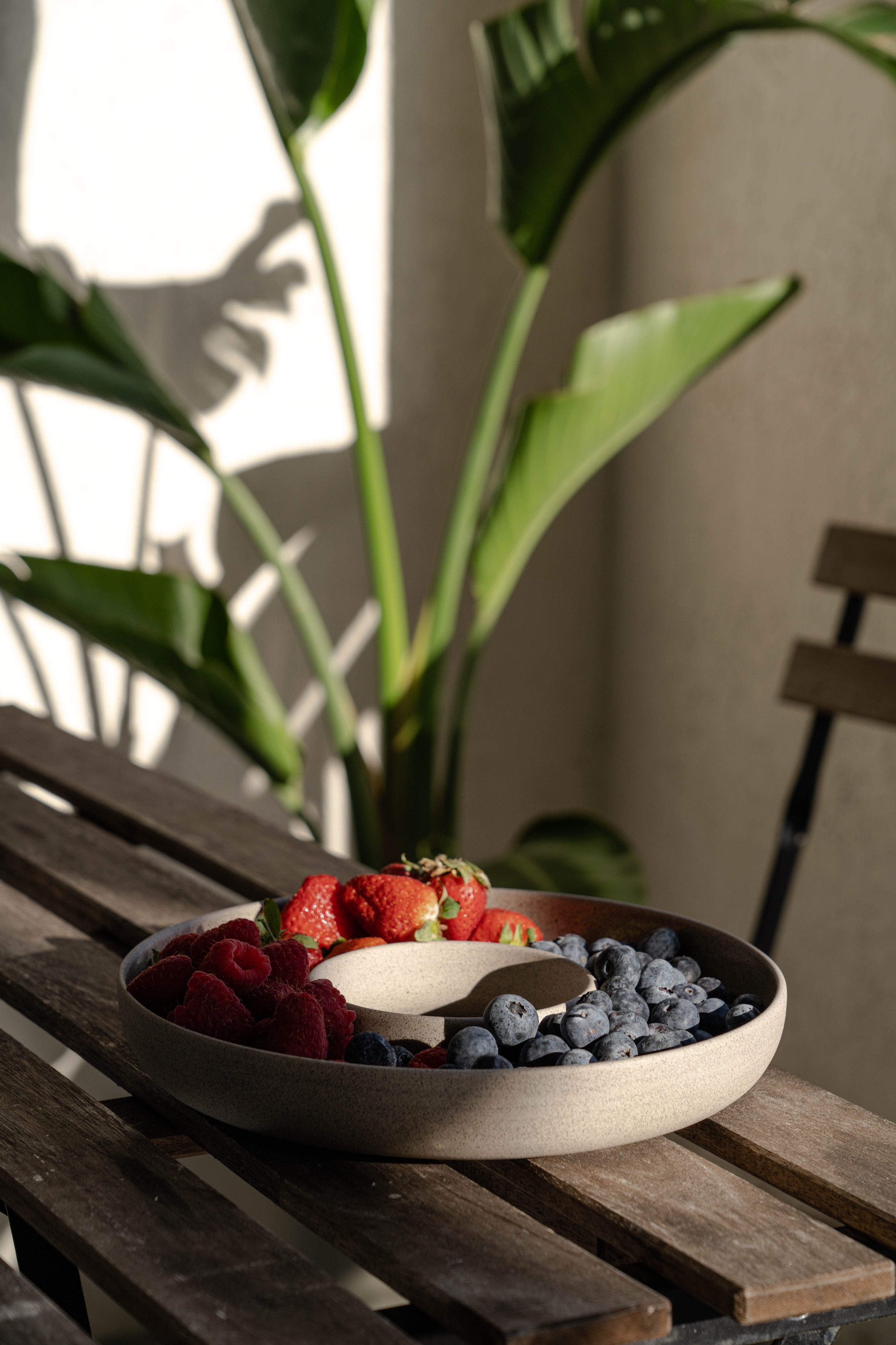 Stoneware Serving Dish (Concrete)