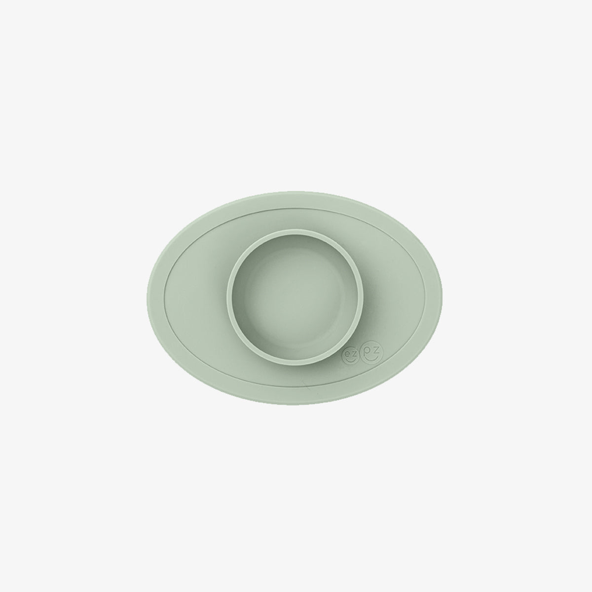 The Tiny Bowl in Sage by ezpz / Silicone Bowl for Babies that Fits on High Chairs #color_sage