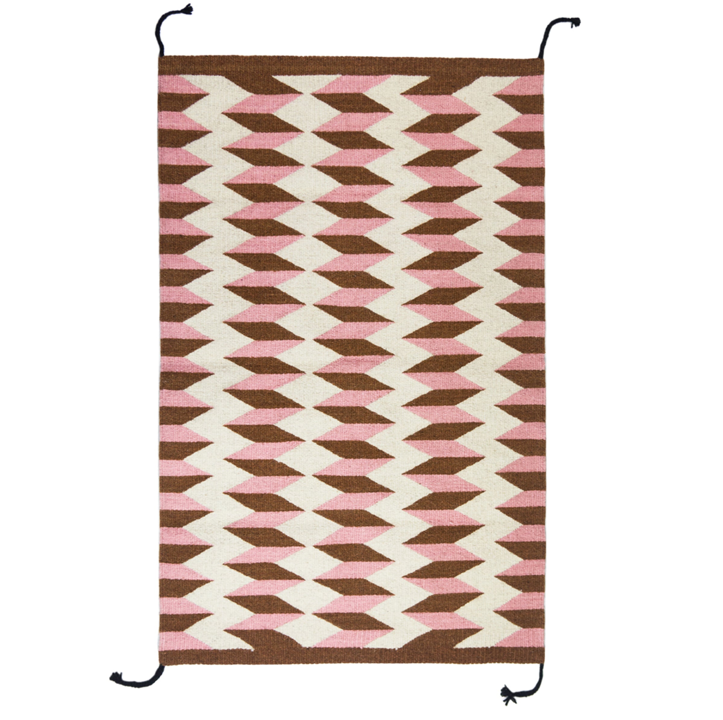 Teo Rug (Umber & Pink)
