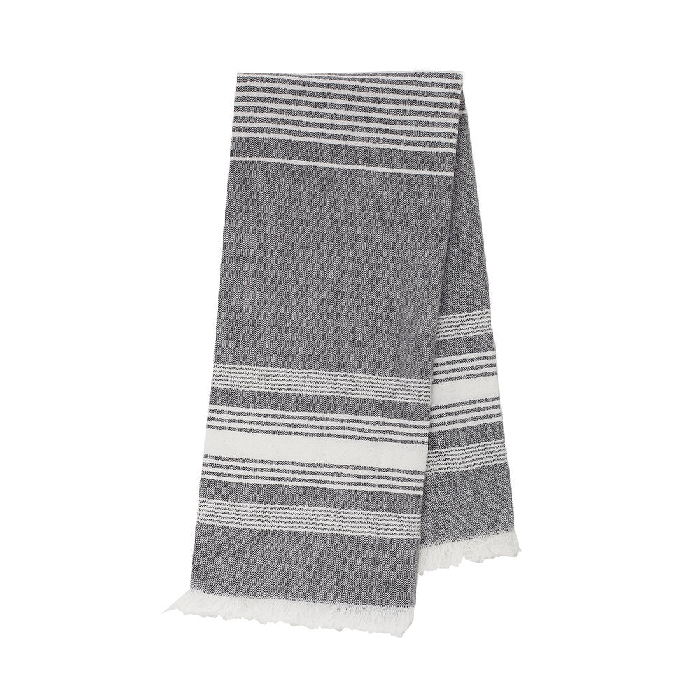 Kitchen Towel (Grey Chambray Striped)