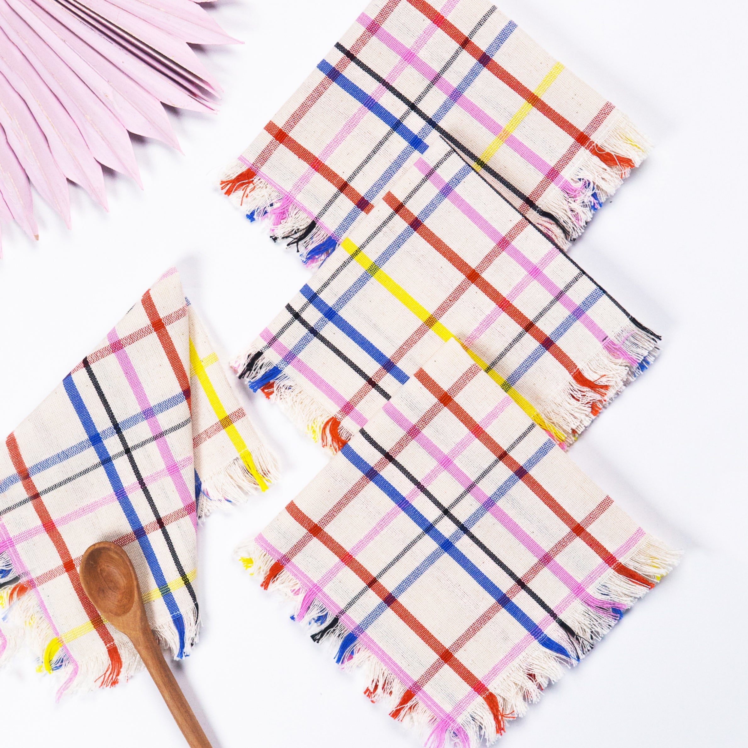 Vera Plaid Party Napkin