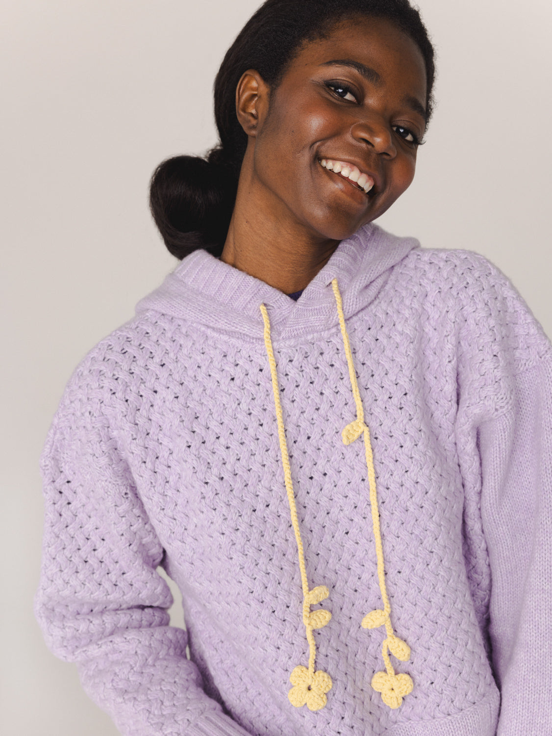 Žilvinas Merino Wool Hoodie (Lilac)