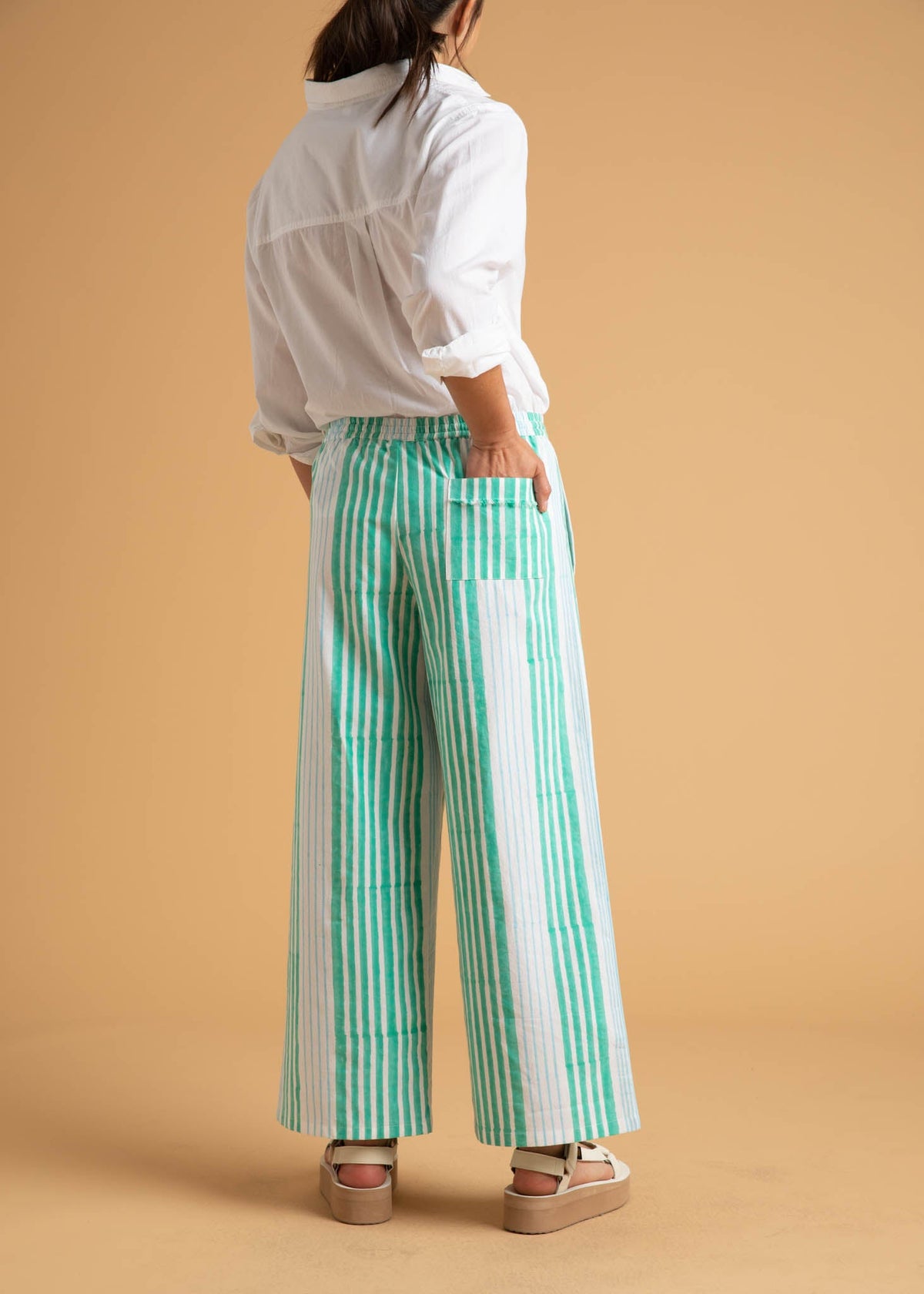 Shore Pant (Seaglass & Cerulean)