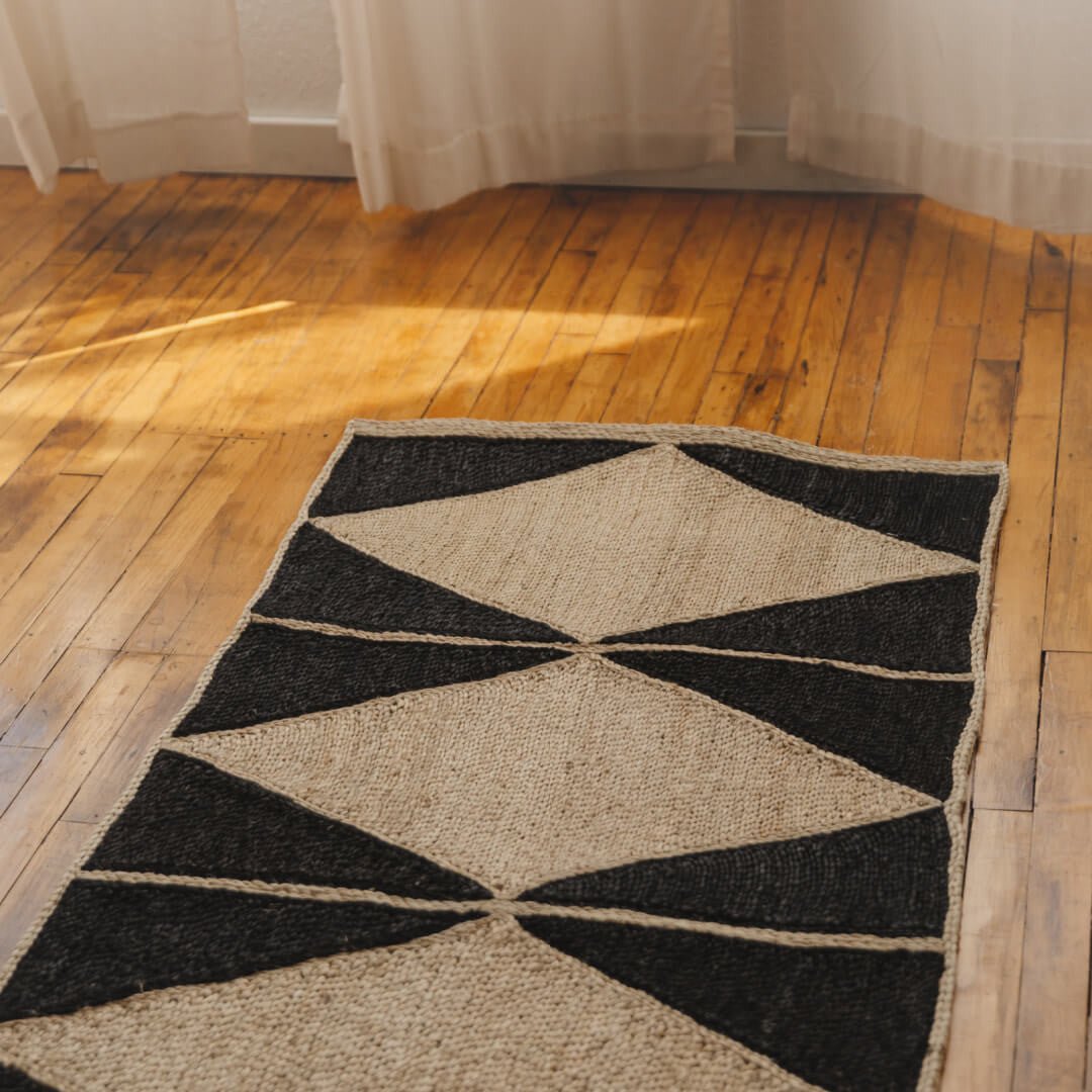 Diamond Jute Runner