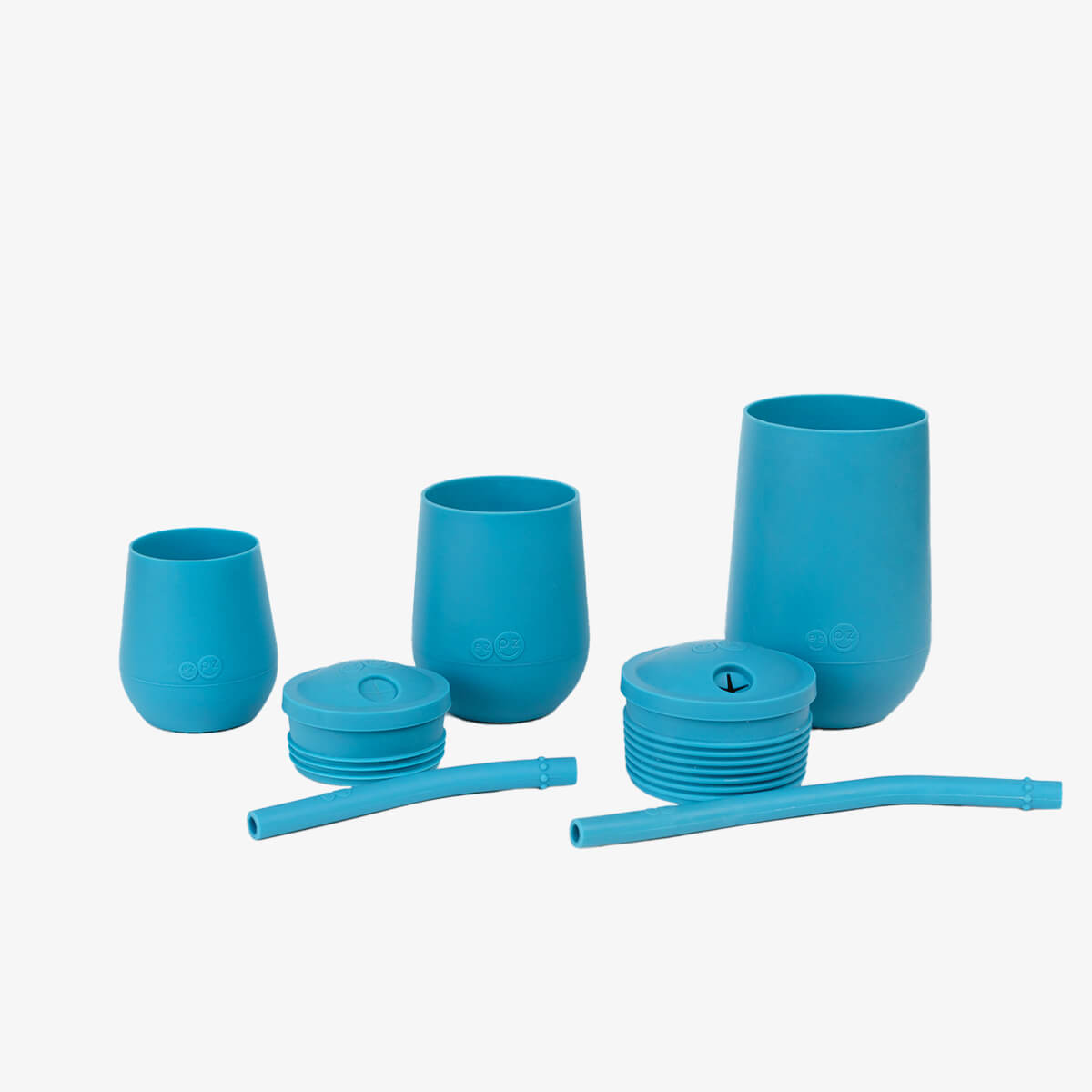 ezpz Developmental Cup Set in Blue #color_blue