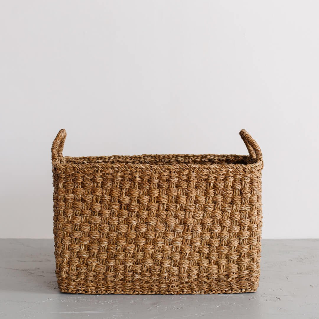 Harvest Chatai Weave Rectangle Basket