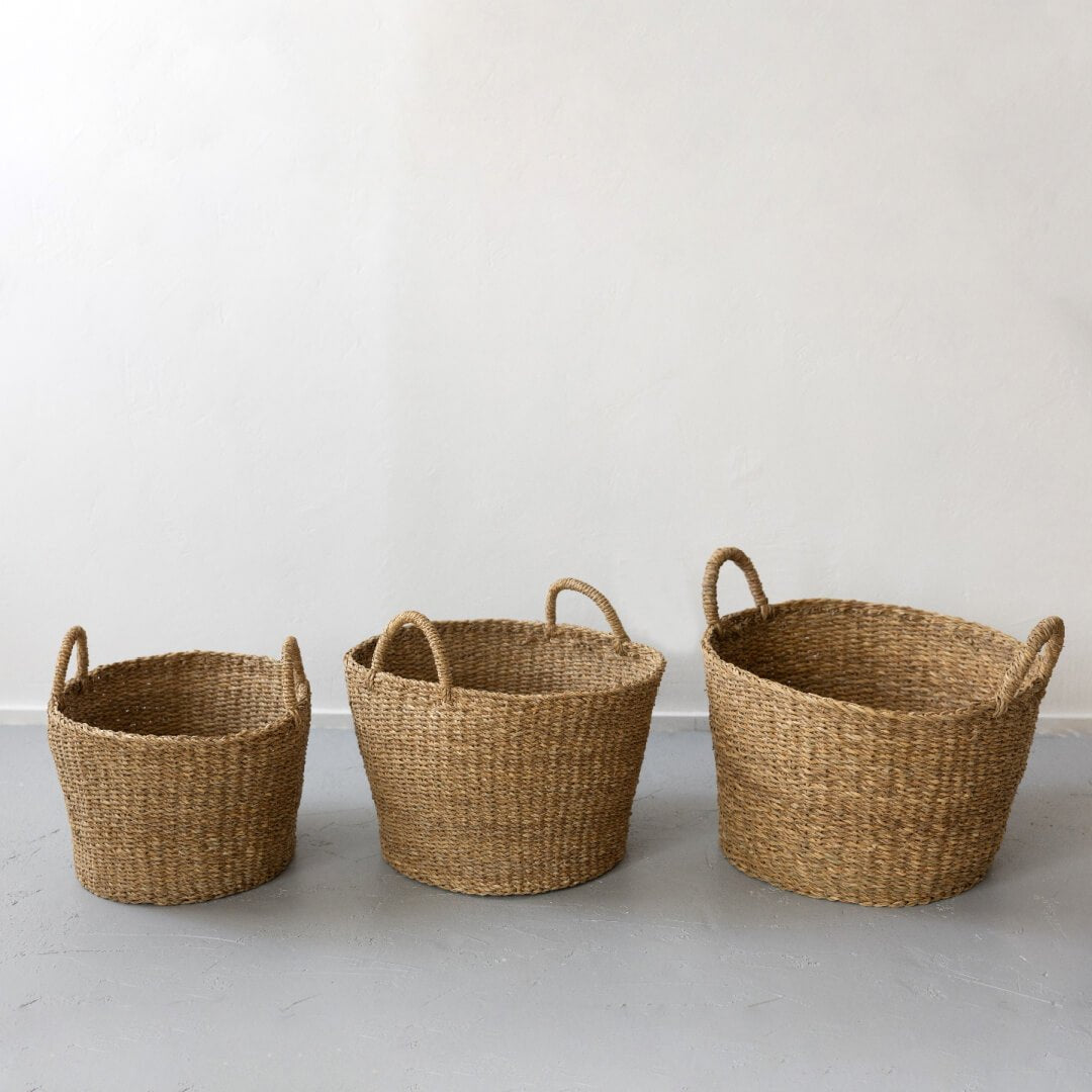 Harvest Round Base Laundry Basket