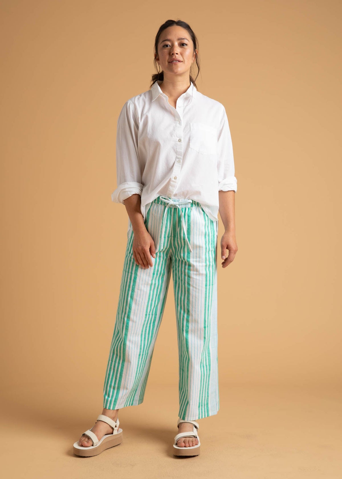 Shore Pant (Seaglass & Cerulean)