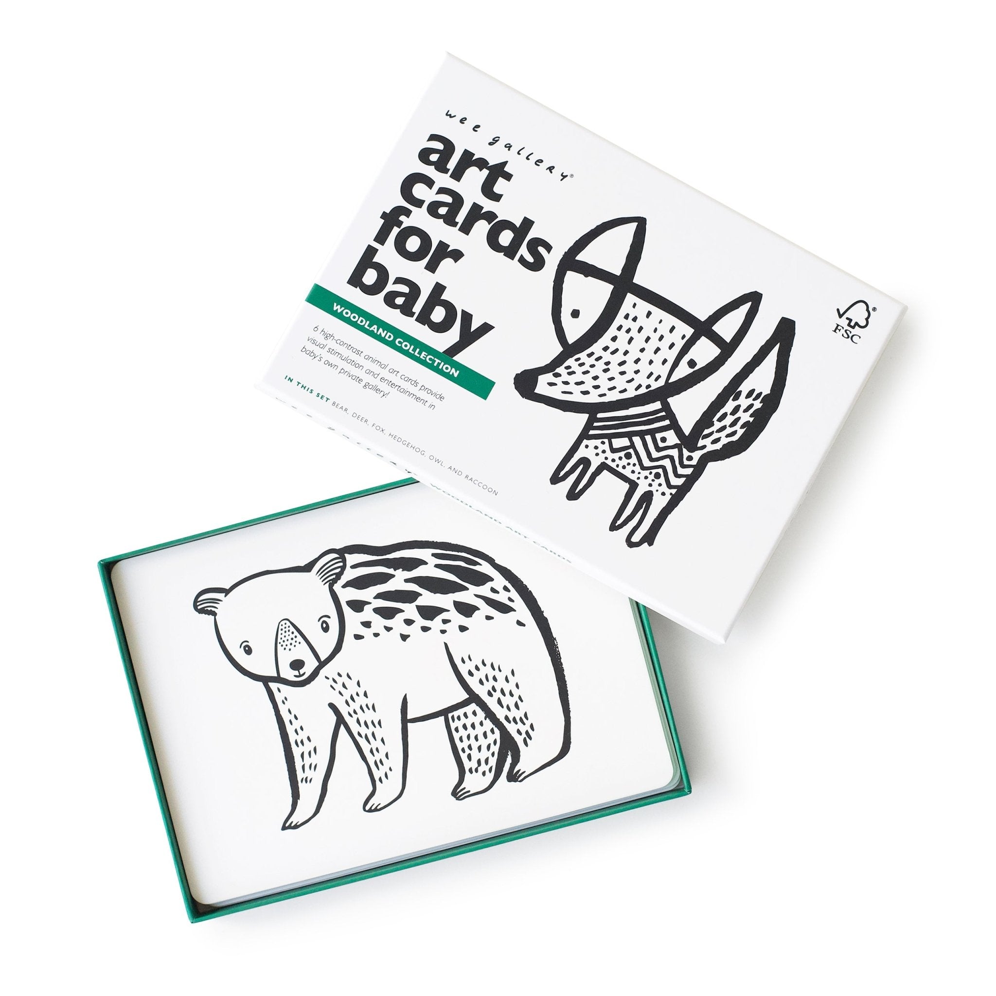 Art Cards for Baby (Woodland Collection)