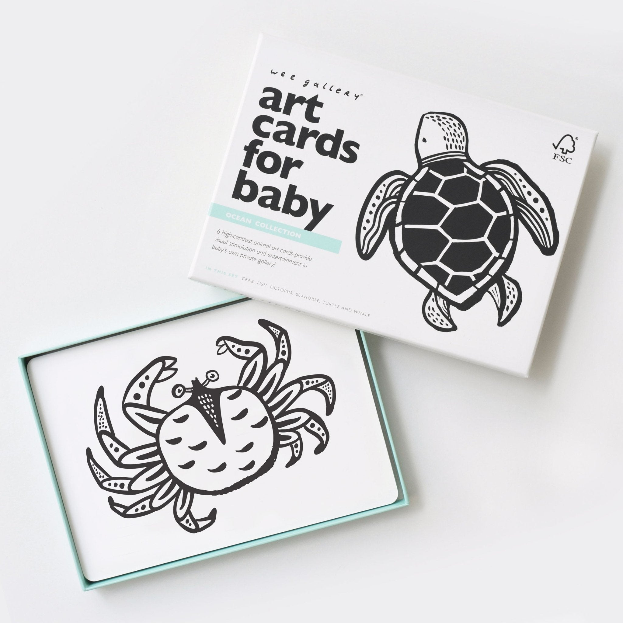 Art Cards for Baby (Ocean Collection)